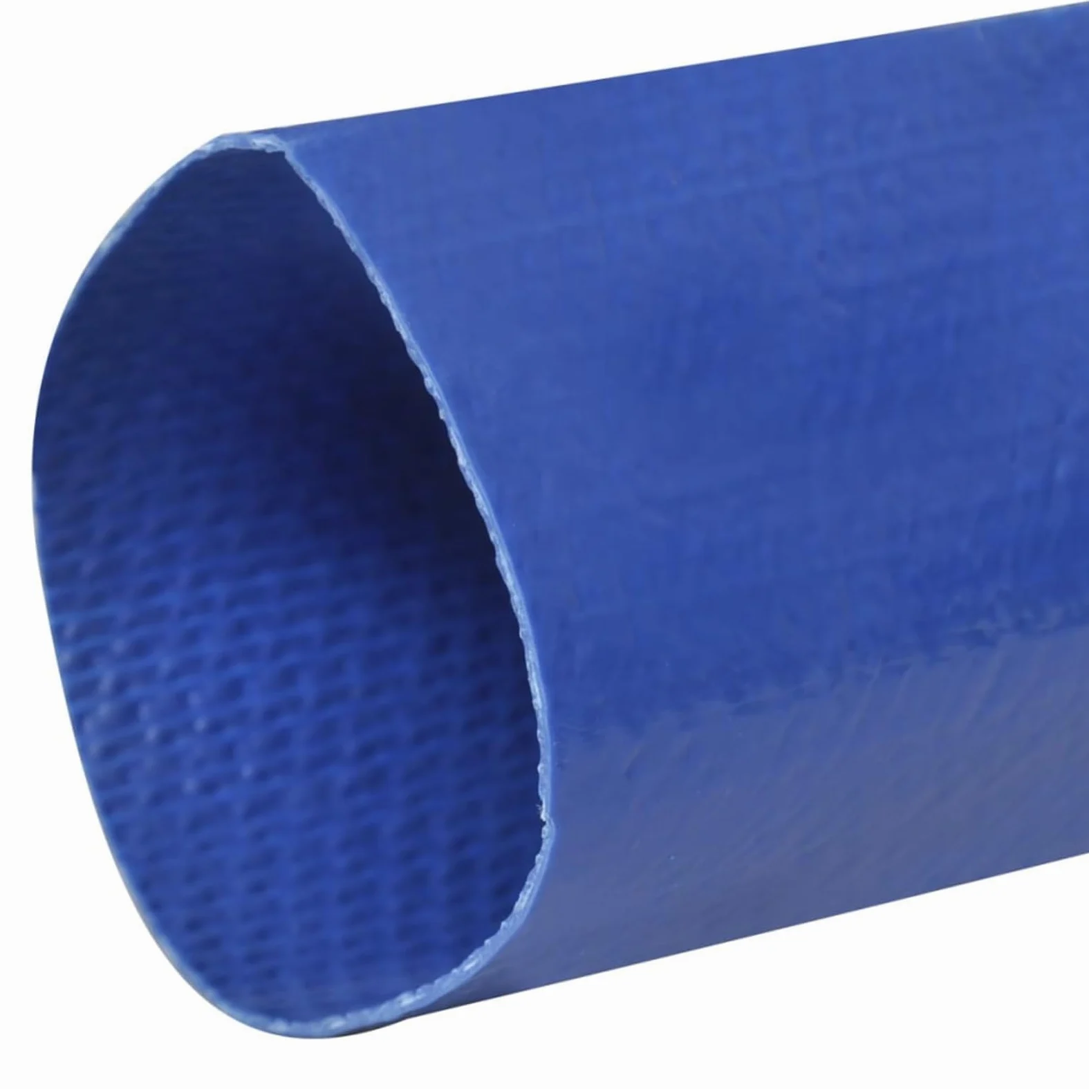 Homgoday Tubo flexible plano 50 m 3" de PVC, manguera de agua, tubo flexible de cinta plana