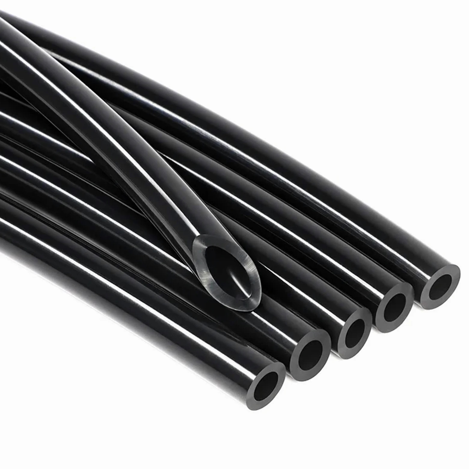 Black Silicone Tube Flexible | ID 0,5 mm ~ 32 mm Manguera de plomería de agua resistente a altas temperaturas(8 meters,ID 9mm x OD 12mm)