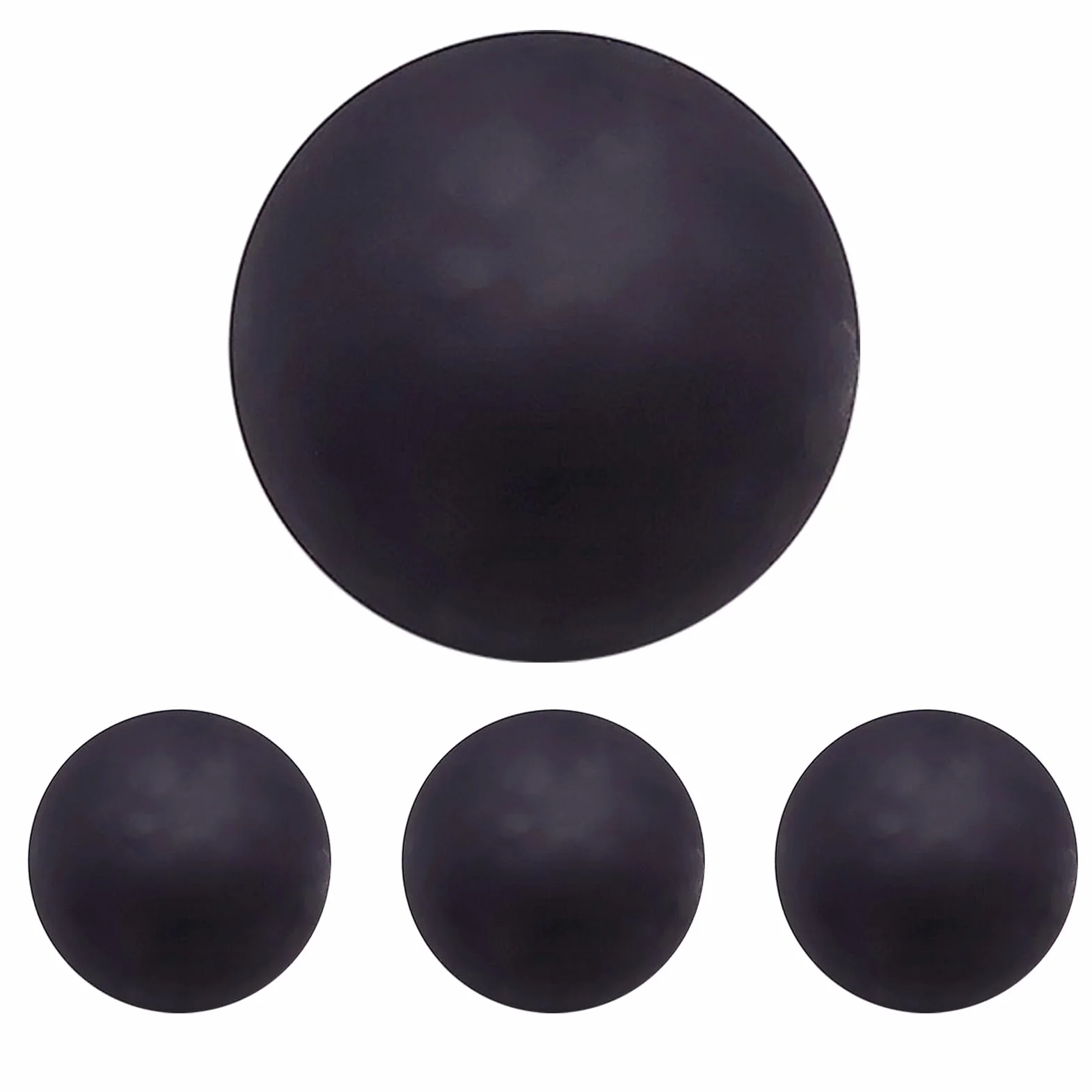 Pelotas De Squash Para Niños 4 Unidades Alta Elasticidad Entrenamiento Profesional De Goma