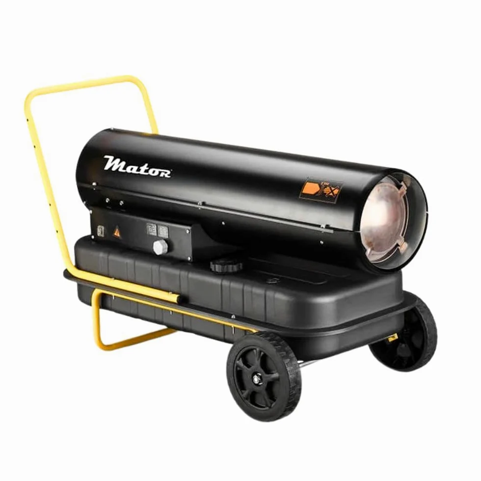 Cañón de calefacción JETZ BGO 50. Combustión directa. Generador de aire caliente - Potencia calorífica 50 kW - 43.058 kcal/h - Caudal de aire 1.100 m³/h. Trifásico.