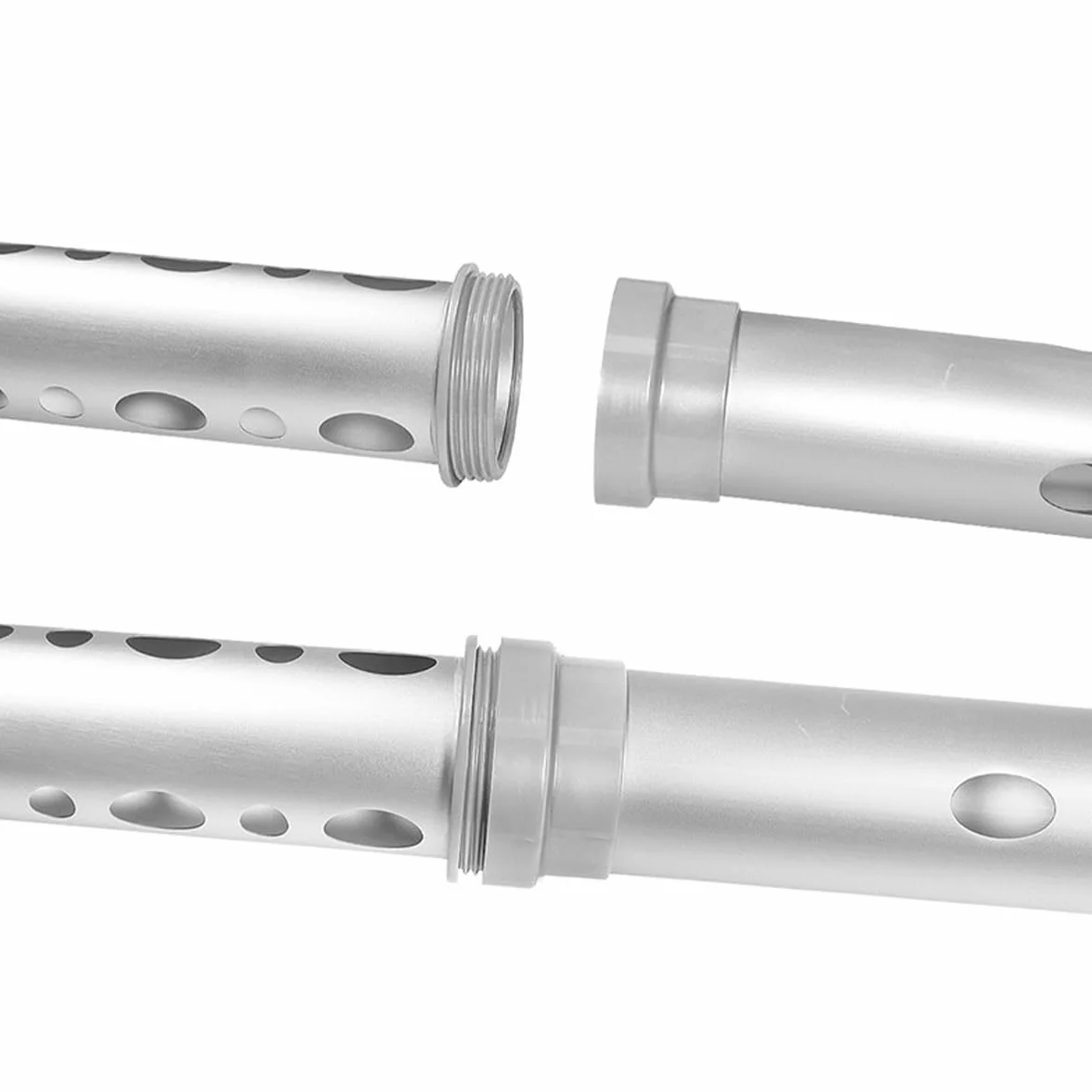 Recogedor de Pelotas de Golf de Aluminio con Tubo de Detección