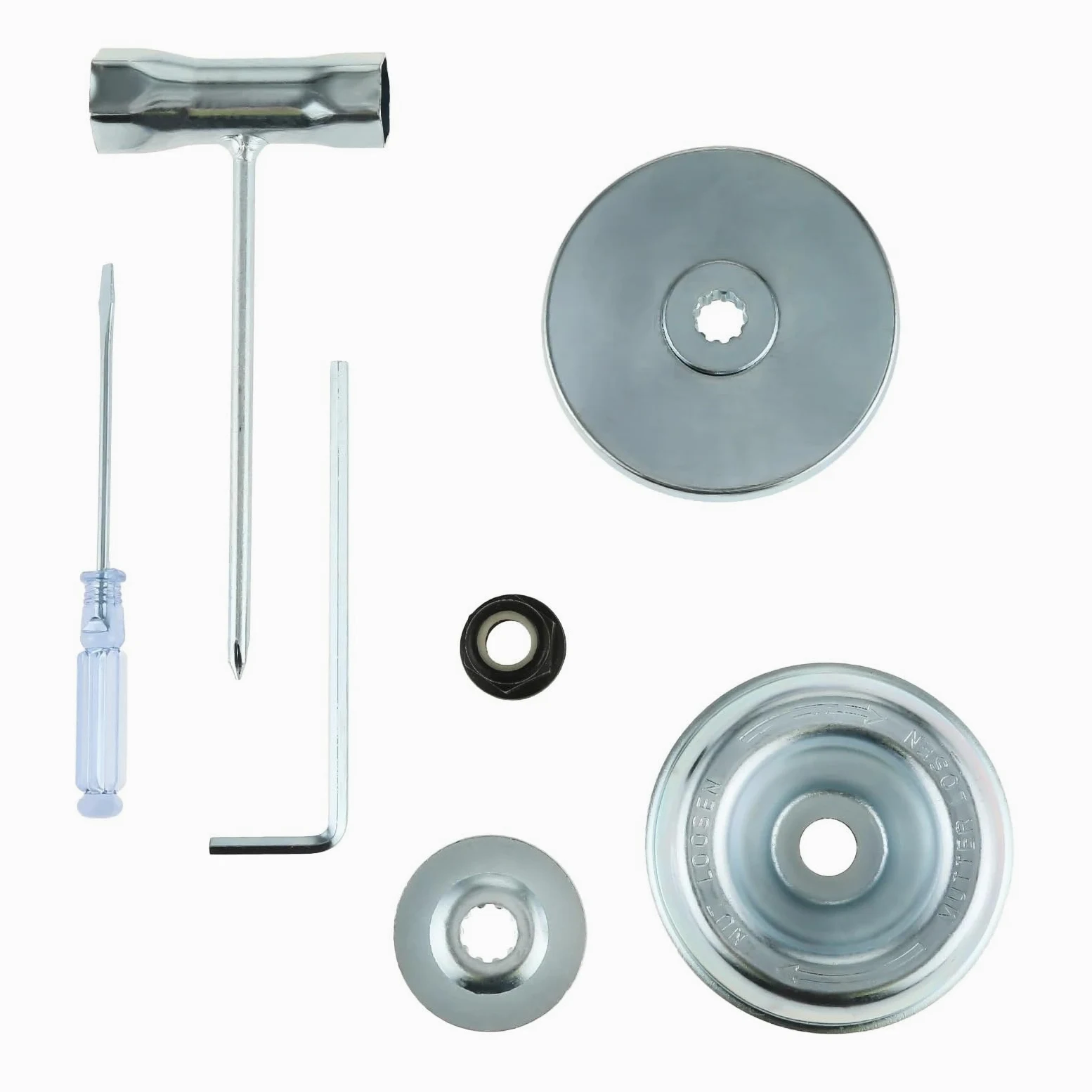 7 unids/set máquina de jardín cortacésped cuchilla arandela Kit apto para FS36 FS40 FS55 desbrozadora cortadora hilo