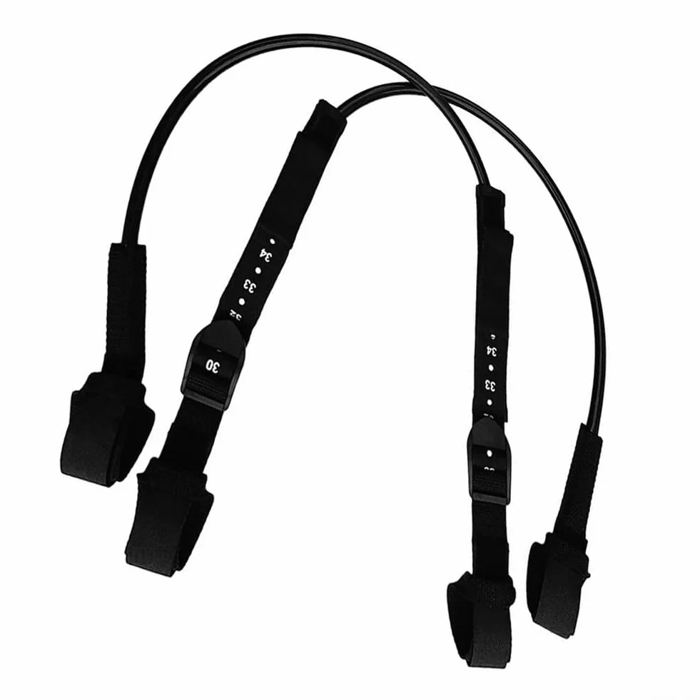 Arnés de windsurf antideslizante ajustable Zoegneer, 2 unidades, negro