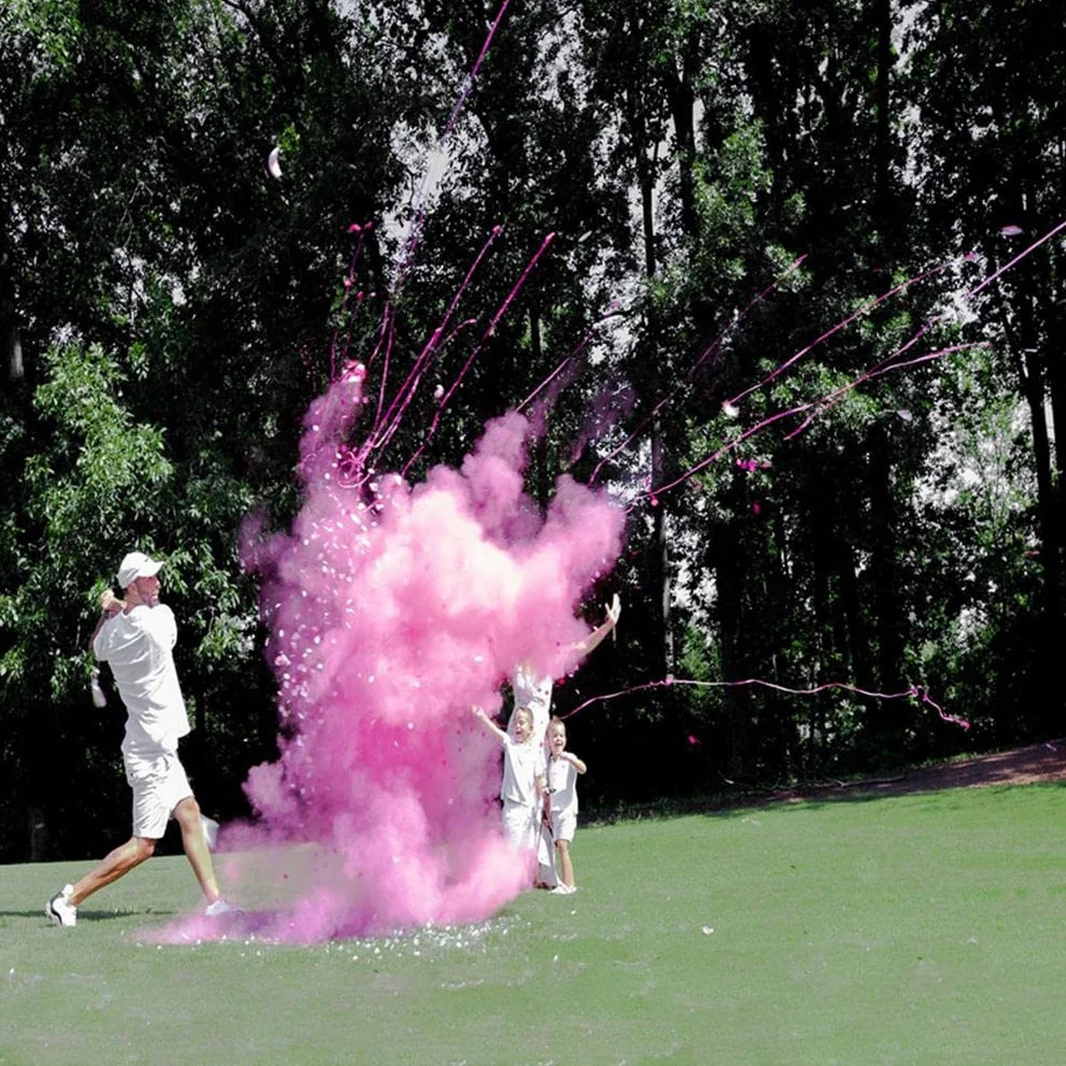 Bolas de golf explosivas Smog decoración Halloween Navidad