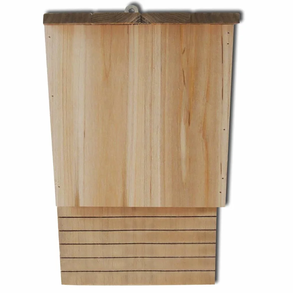 vidaXL 4X Casa Muerciélagos Madera 22x12x34 cm Casetas Mascotas Jaulas Nidos