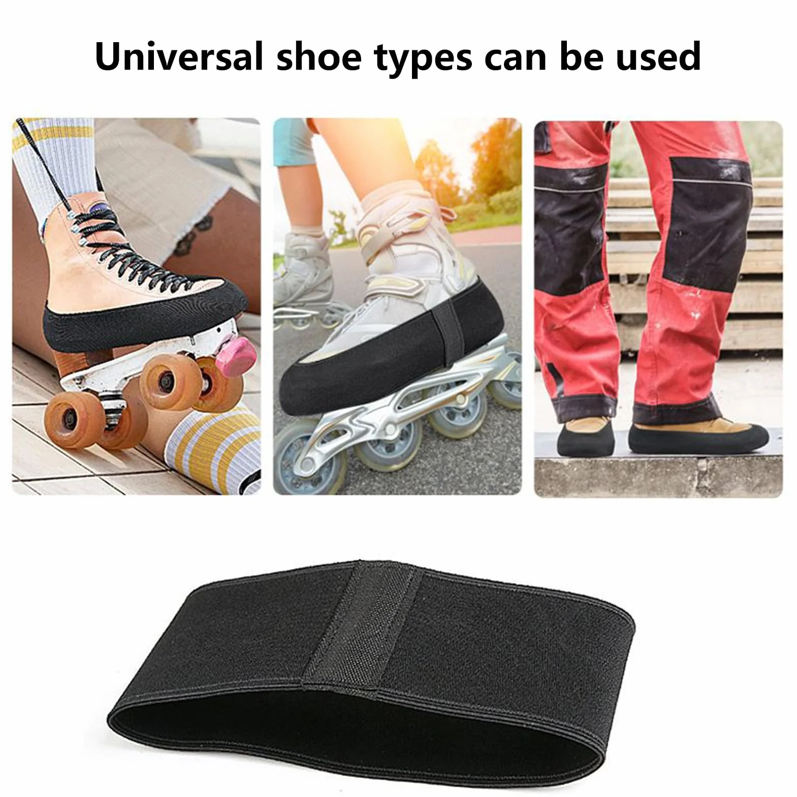 Fundas para Patines | Protectores Punta Elásticos Impermeables para Patinaje Artístico, Velocidad y Hockey