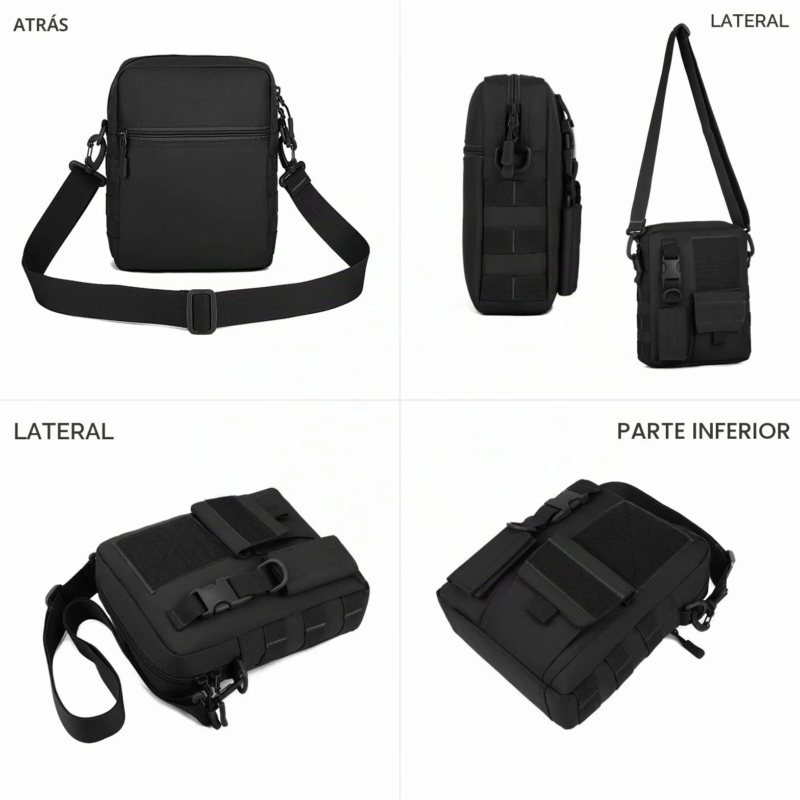 Huntvp Táctical Mochila de Bandolera Impermeable para Senderismo Ciclismo Caza