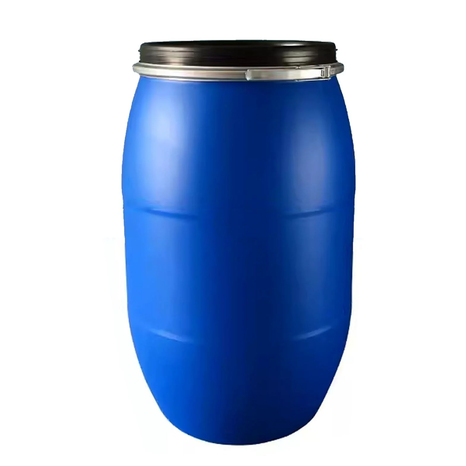 Contenedores de Almacenamiento de Agua con Grifo, Plástico Barril de Almacenamiento de Agua con Tapa, Anillo de Sellado de Metal, Cubos de Plástico de Calidad Alimentaria(200L)