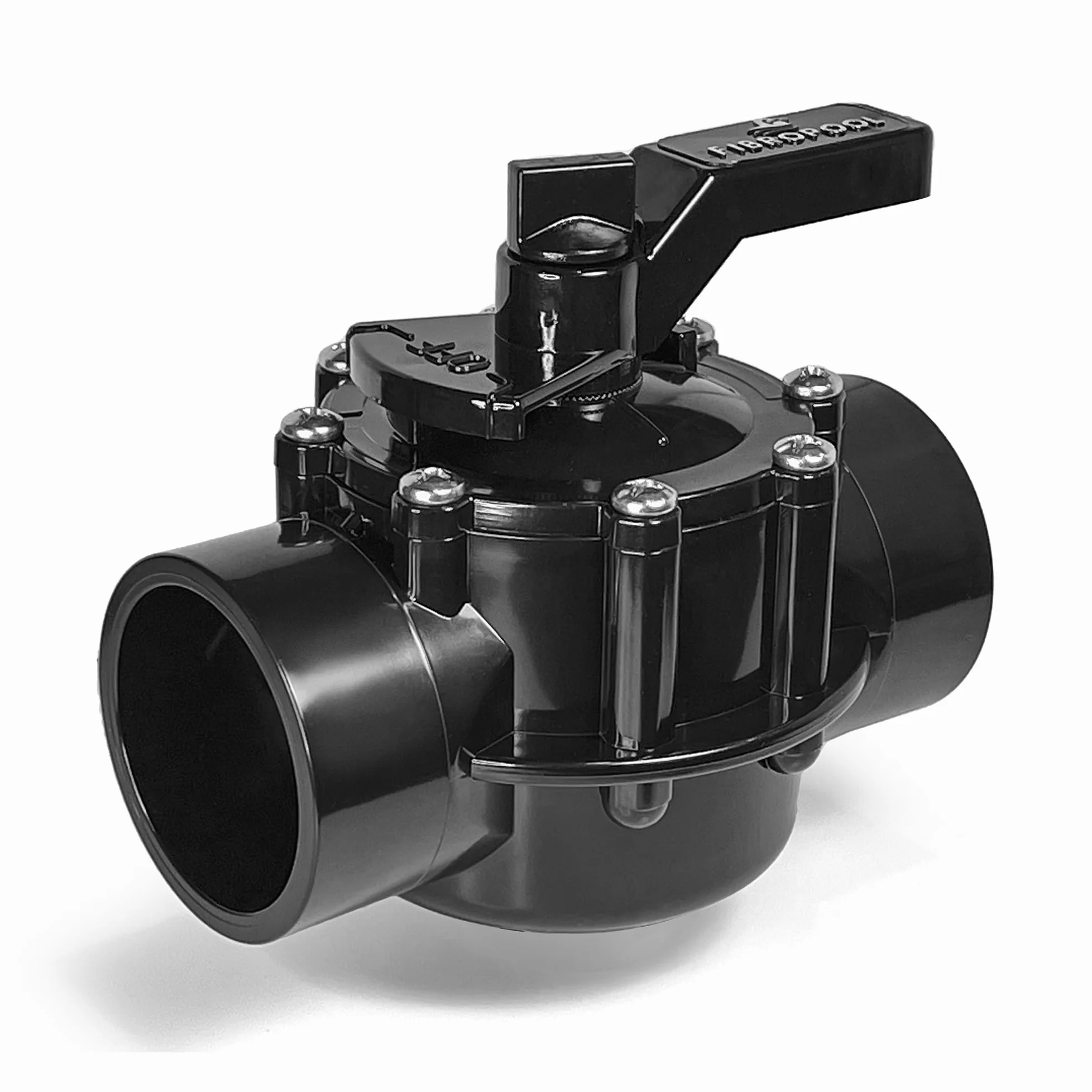 FibroPool 1 1/2 "POSI- Cerrar 2 vías válvula sin lubricante