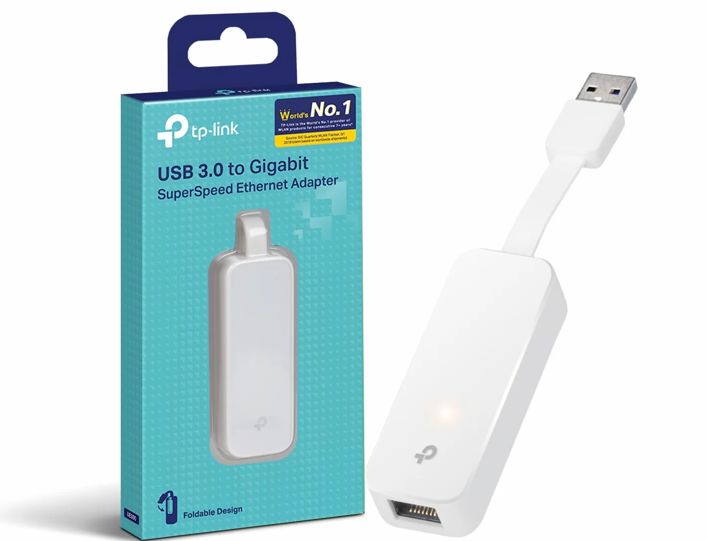 TP-Link UE300 Adaptador USB 3.0 Gigabit Ethernet 10/100/1000 Blanco