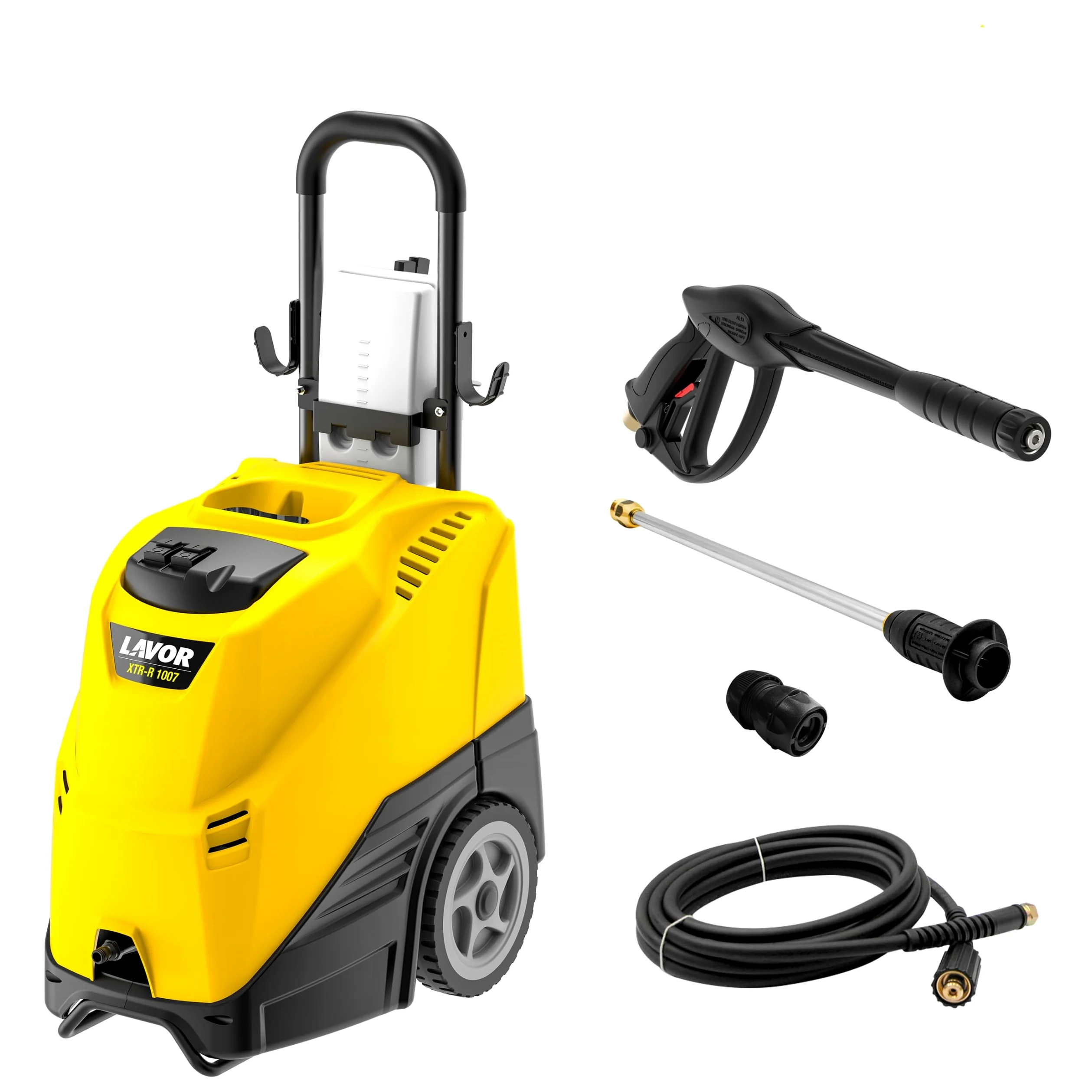 Lavor Limpiador de Alta Presión Agua Caliente y Fría XTR-R 1107, Temperatura Agua 80°C, Potencia 135 Bar máximo, caudal 450 l/h máximo, Motor 2100 Watt