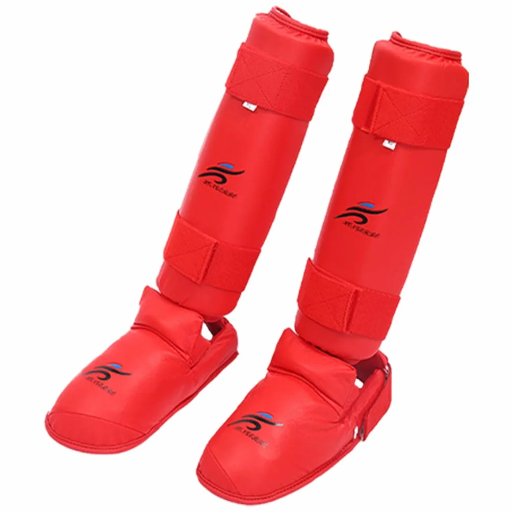 Amagogo Espinilleras de Boxeo, Protección de Pierna para Kickboxing, Tobilleras de Karate Thai