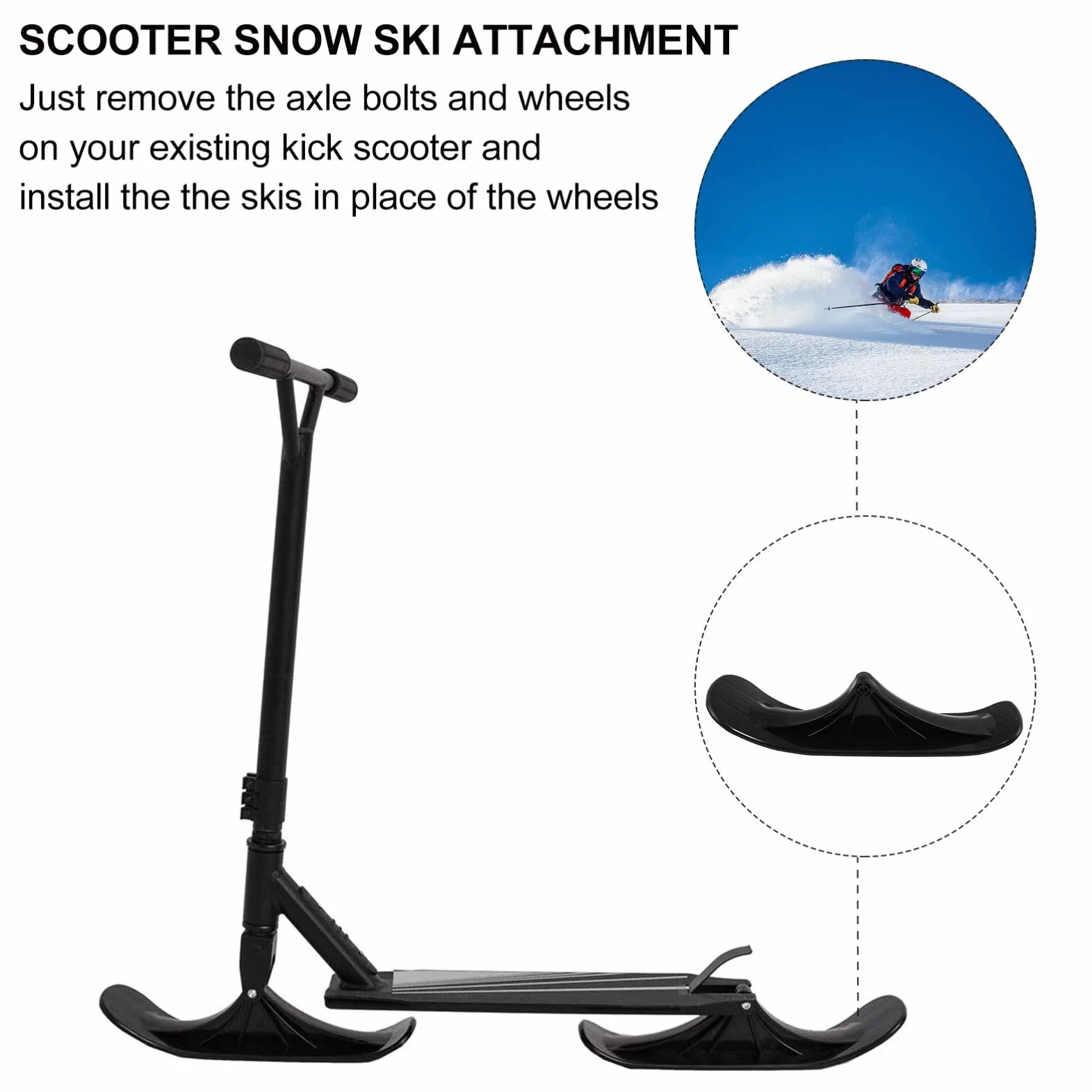 Trineo Plegable para Patines