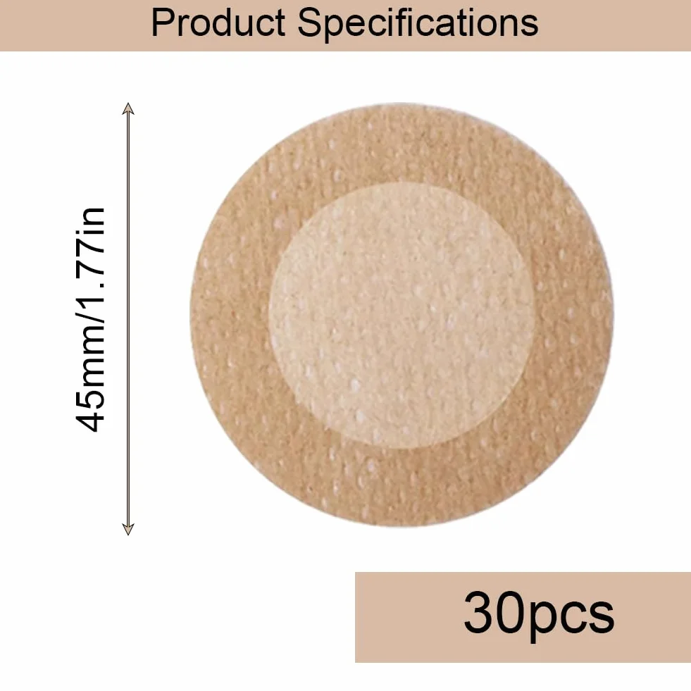 KARELLS Pares de Cubre Pezones para Hombre, Tapas de Pezón Protector, Protectores de Pezón Impermeables