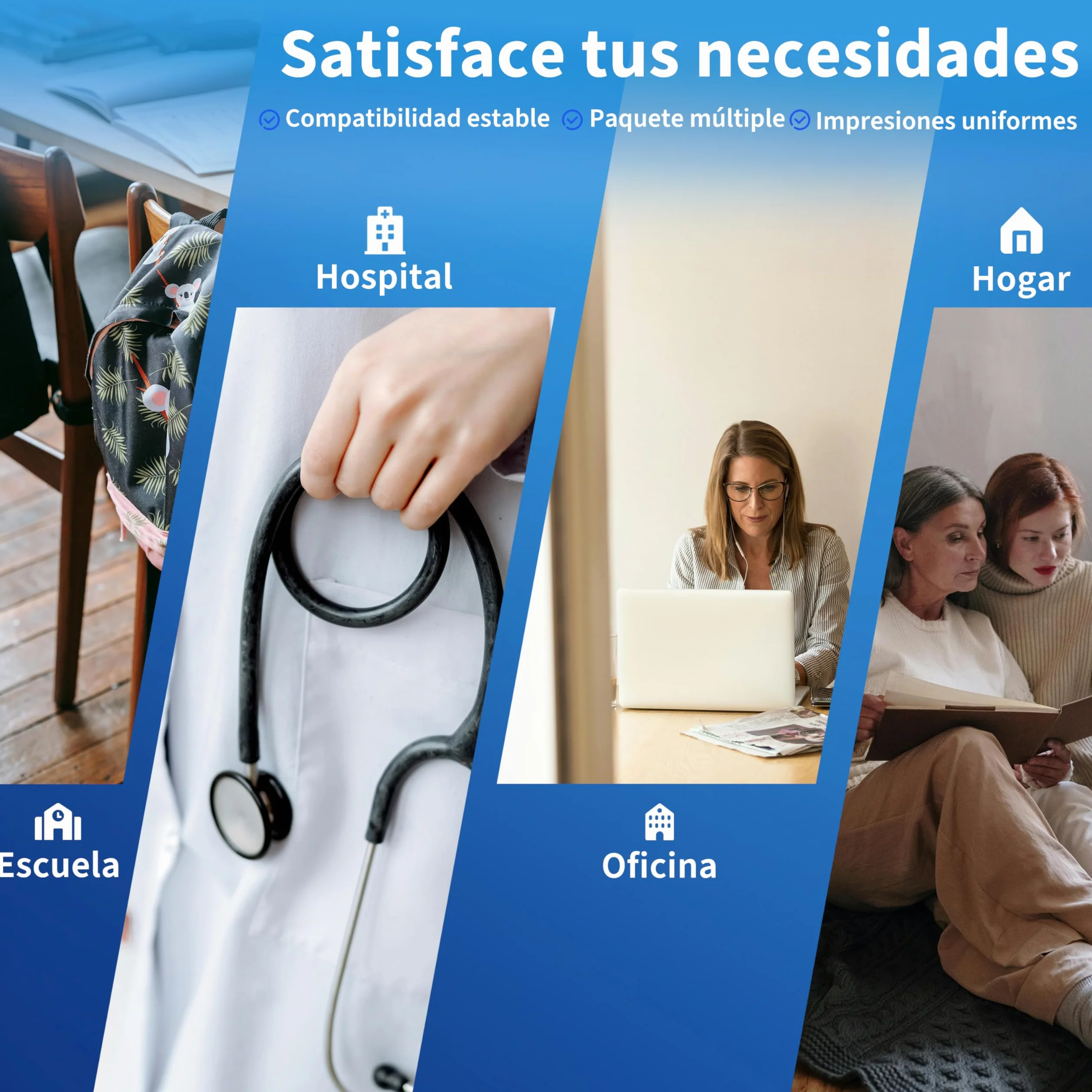 Epson 604XL Cartucho de Tinta Compatible Multipack para XP-2200 XP-2205 XP-3200 XP-3205 XP-4200 XP-4205 WF-2910 (10 Paquetes)