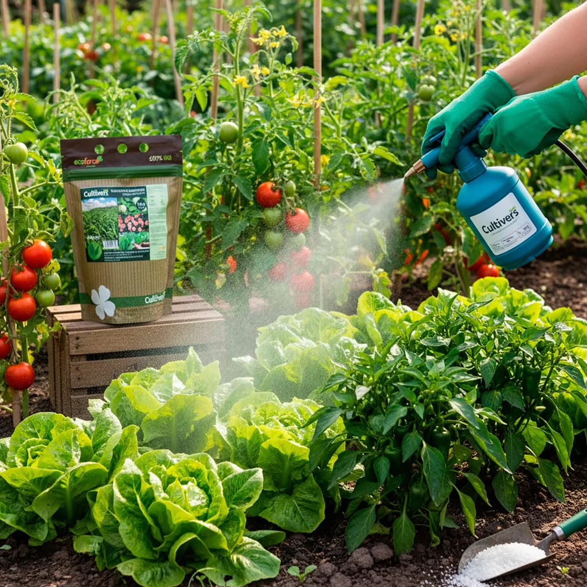 CULTIVERS Sulfato de Magnesio 1,5 kg | Sustancia Mineral Hidrosoluble para Jardinería y Uso Técnico | Disolución en Agua | Mantenimiento de Suelos y Superficies Exteriores
