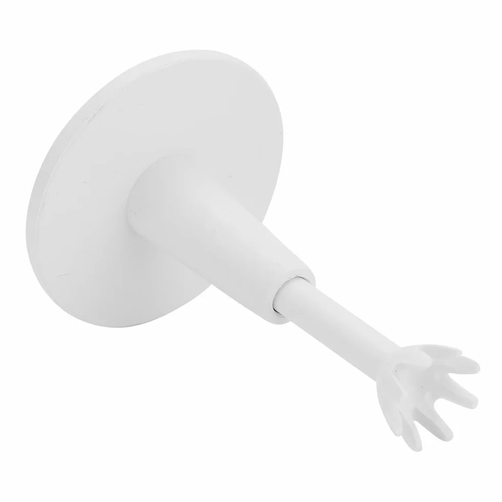 Nikou Accesorio de Golf 2 Piezas Tees de Altura Ajustable Entrenamiento Blanco