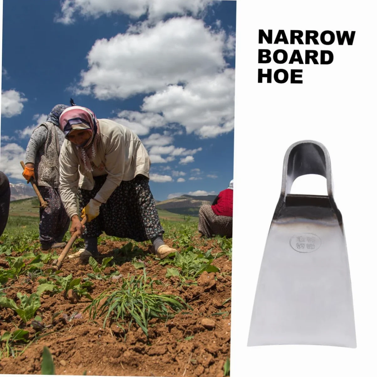 Herramientas de mano Azada forjada Herramienta de desmalezado manual Cultivador de azada Jardinería Azada pequeña Arranque Extractor de desmalezado de azada Herramientas de jardinería Herramientas de
