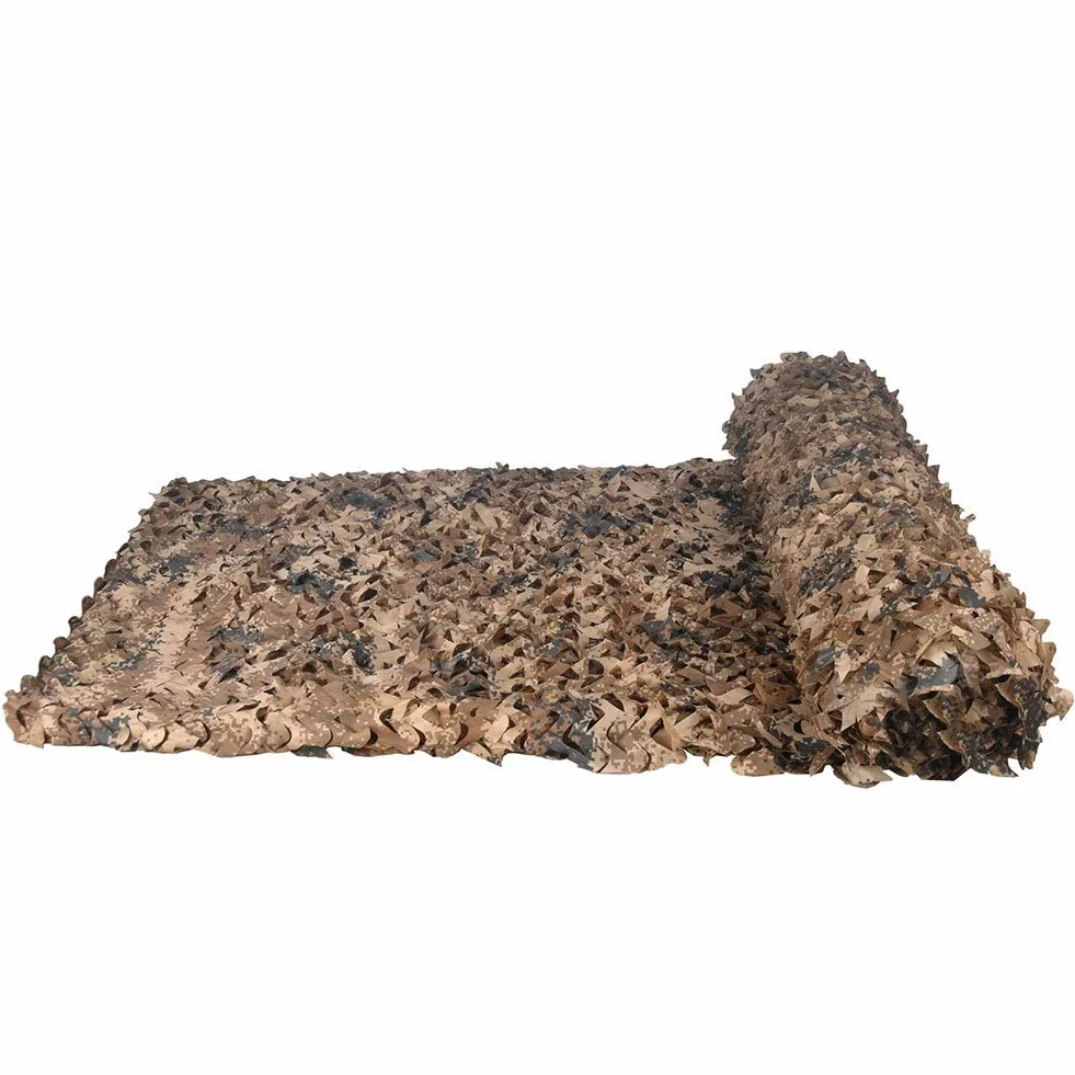 Rollo Grueso de Red de Camuflaje para Caza, Decoración Militar, Sombra