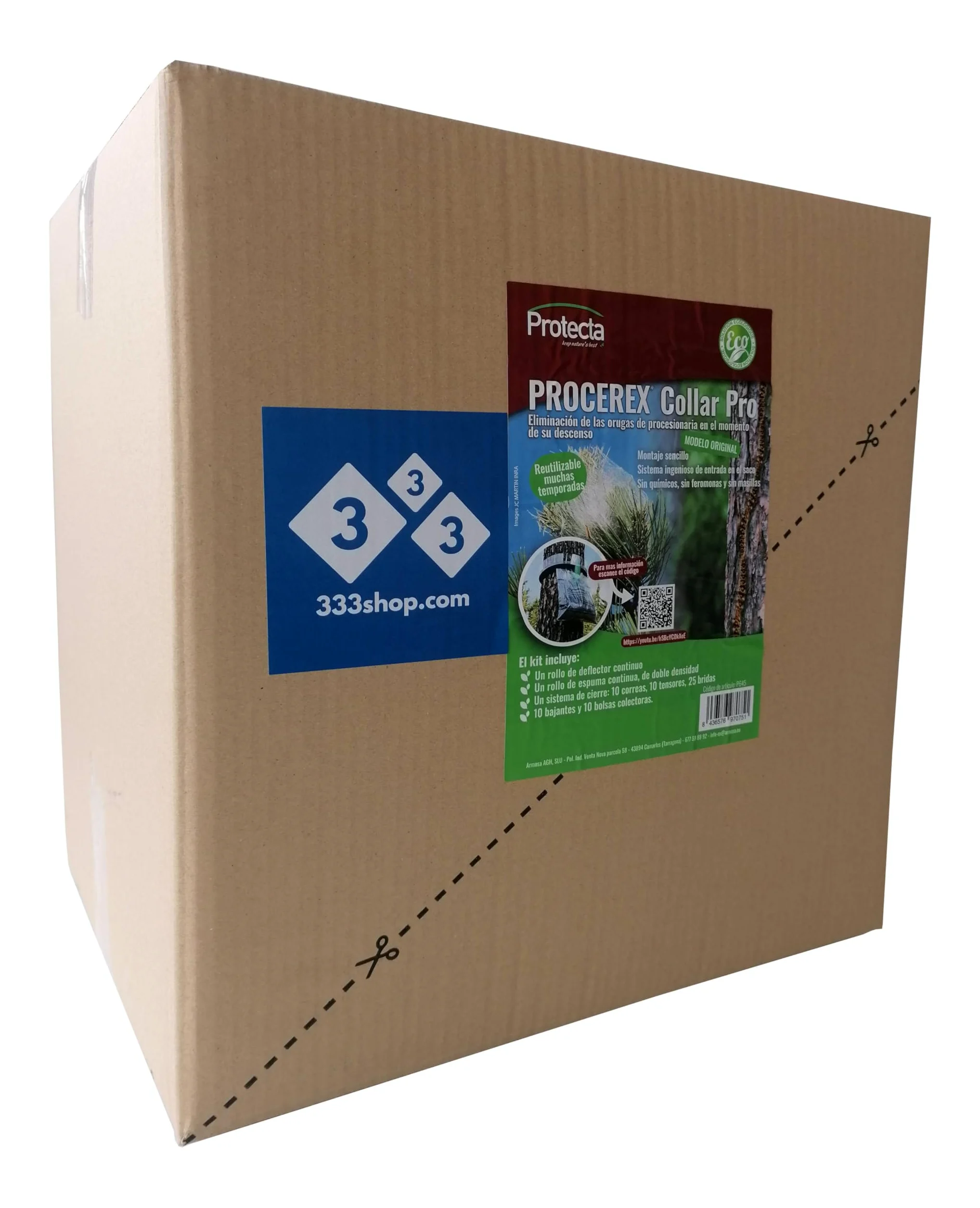 333 Kit Pro 10 Collares procerex Anti orugas procesionaria