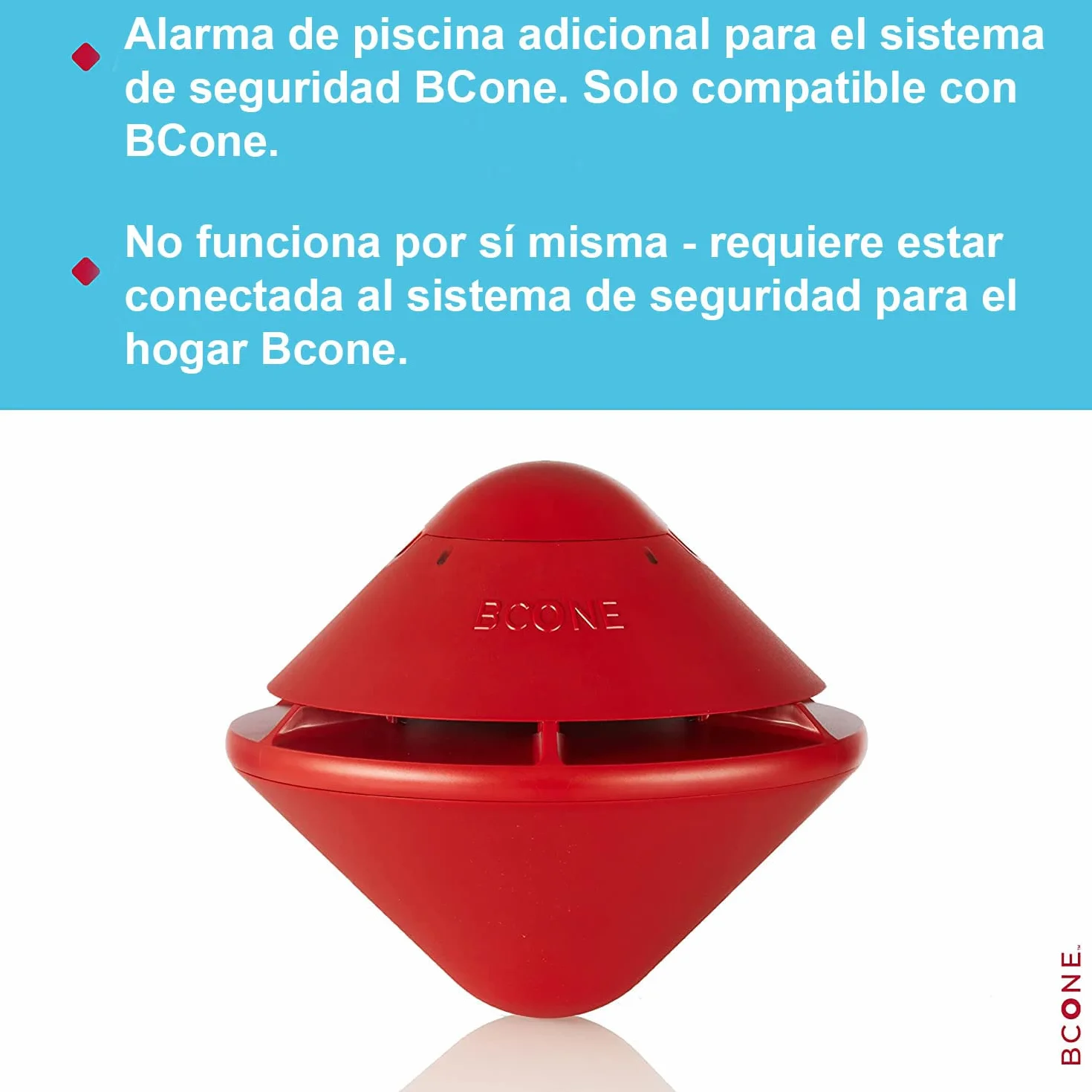Pieza original para alarma de piscina BCone – Unidad de piscina adicional para sistema de alarma de piscina BCone