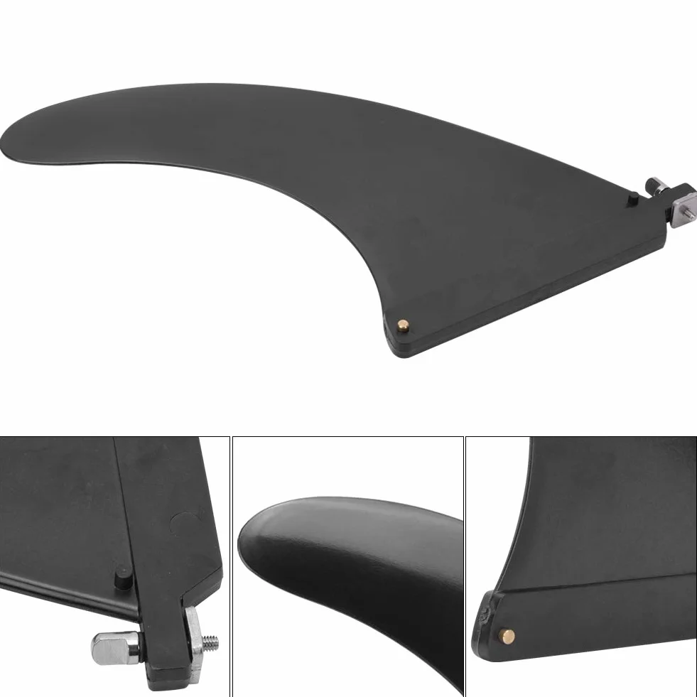 KIMISS Aletas Inflables Desmontables de Plástico para Tabla de Surf, Kayaks y Barcos