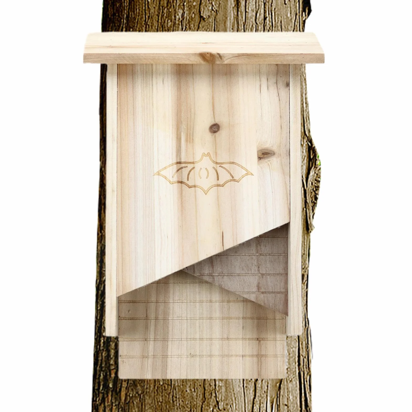 Casas para murciélagos al aire libre | murciélagos resistentes a la intemperie para exteriores | Casa murciélagos madera resistente a la intemperie para exteriores, Pacienjo