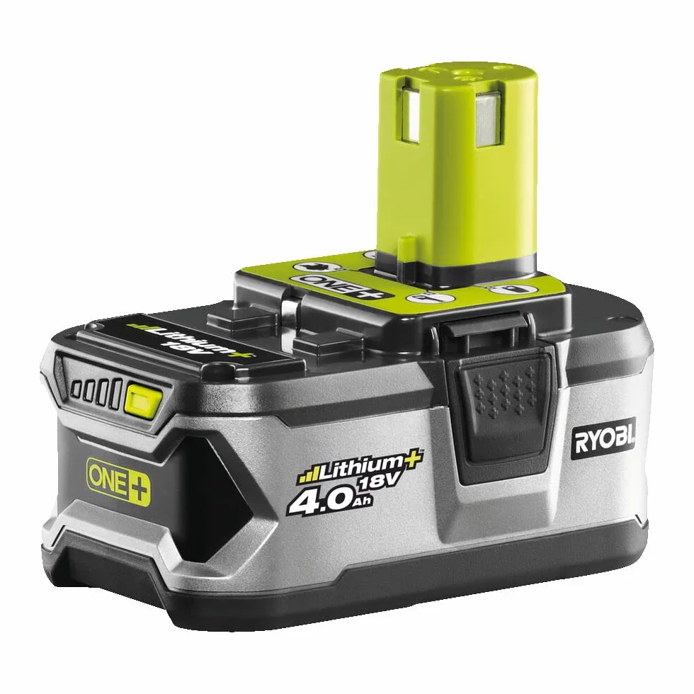 RYOBI - Escarificador Brushless Inalámbrico 18V ONE+ con 2 Baterías 4,0 Ah y Cargador de 2,0 A y Bolsa de Recogida 55l - Ancho 35cm - 4 Posiciones, 16 Cuchillas - Empuñadura Ajustable - RY18SFX35A-240