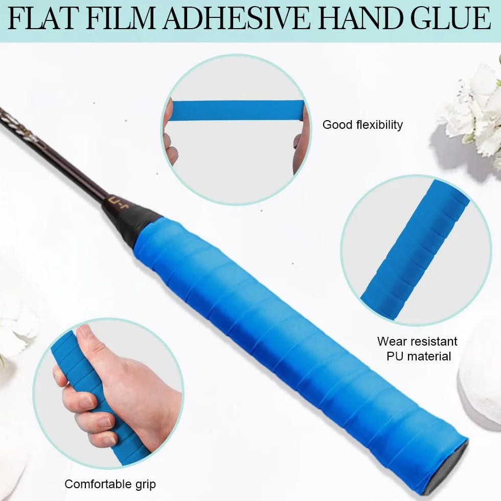 Cinta Raqueta Tenis 110 CM Overgrip Antideslizante Bádminton Squash Ping Pong Hockey