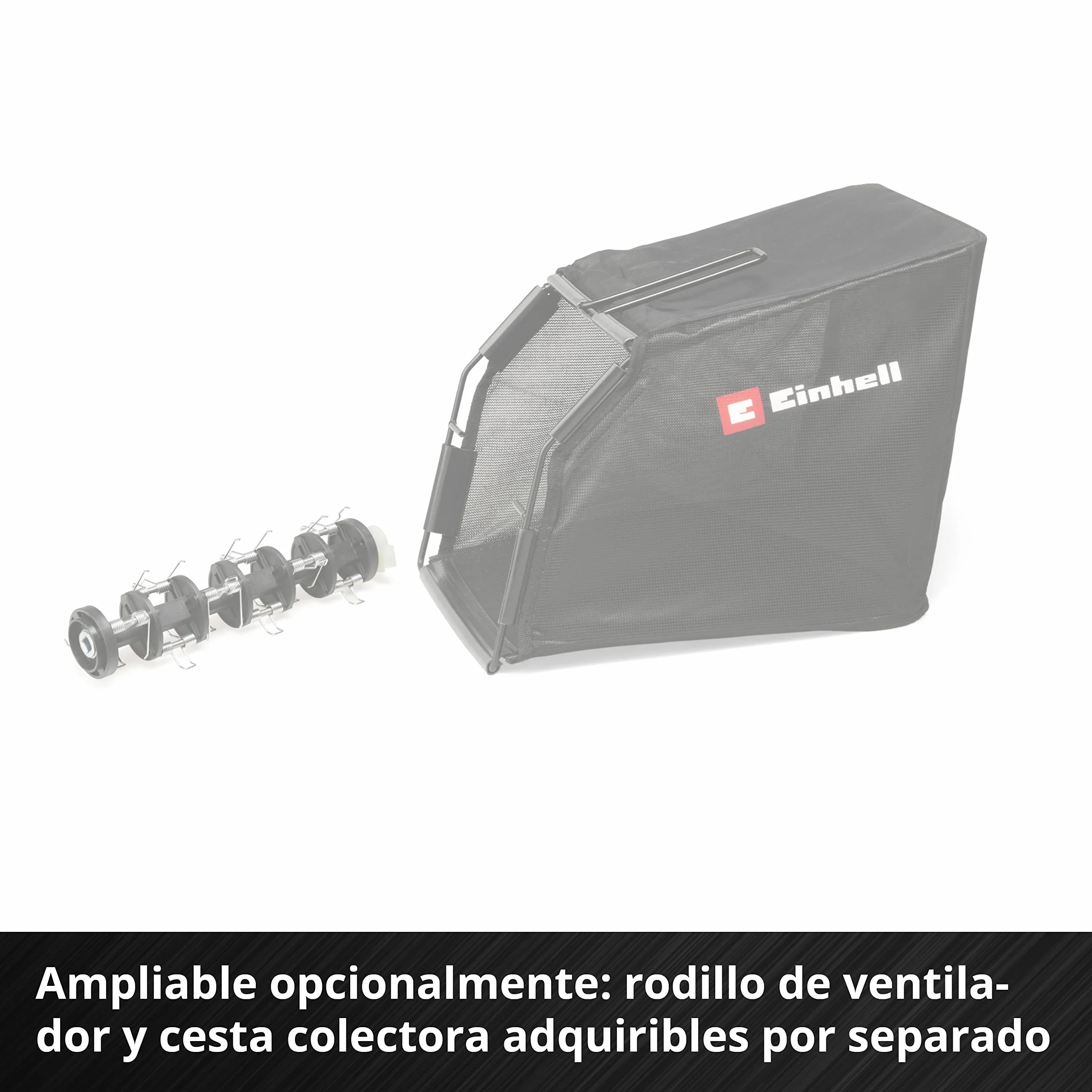Einhell Escarificador con batería GC-SC 18/28 Li-Solo Power X-Change (Iones de Li, Rodillo de Cuchillas de 28 cm, Ajuste de Profundidad de Trabajo de 3 Niveles, sin batería ni Cargador)