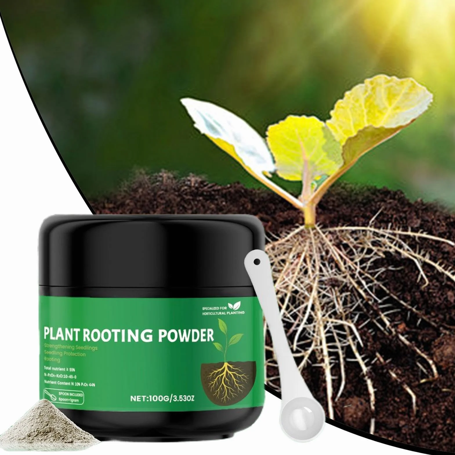 Revitalizador del suelo | nutrientes para el crecimiento de las plantas | Promotor del crecimiento de raíces - Para jardineros, agricultores, cultivadores, paisajistas, patios, granjas, huertos
