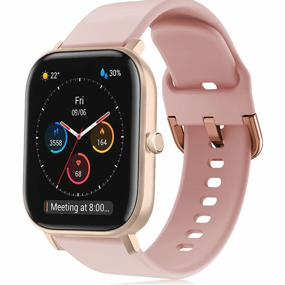 YASPARK Correa para Amazfit GTS Pulsera 20mm Silicona Suave Reemplazar Banda para Amazfit GTR 42mm GTS 2 GTS 2 Mini GTS 2e GTS 3 Bip Bip Lite Bip S Bip U Bip U Pro