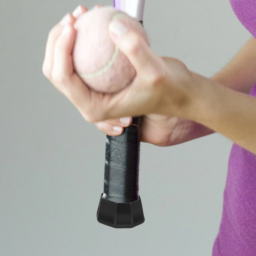 POPETPOP 3 Piezas Tapa Trasera para Raqueta De Tenis, Cubiertas Mango Antideslizantes