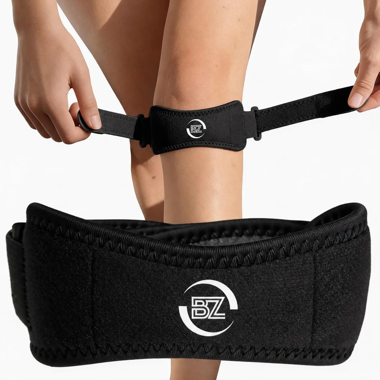 Rodilleras Menisco y Ligamento Pack 2 Negro Ajustable