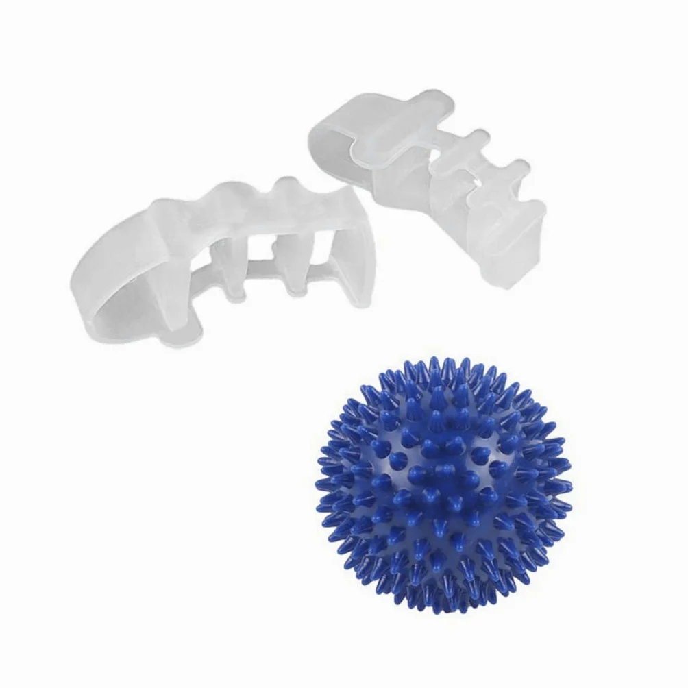 Juego de Dos Piezas para Masaje de pies, separadores de Dedos para Dedos superpuestos, Corrector alisador de Silicona en Gel, espaciadores espaciadores Hallux Valgus Dedos torcidos