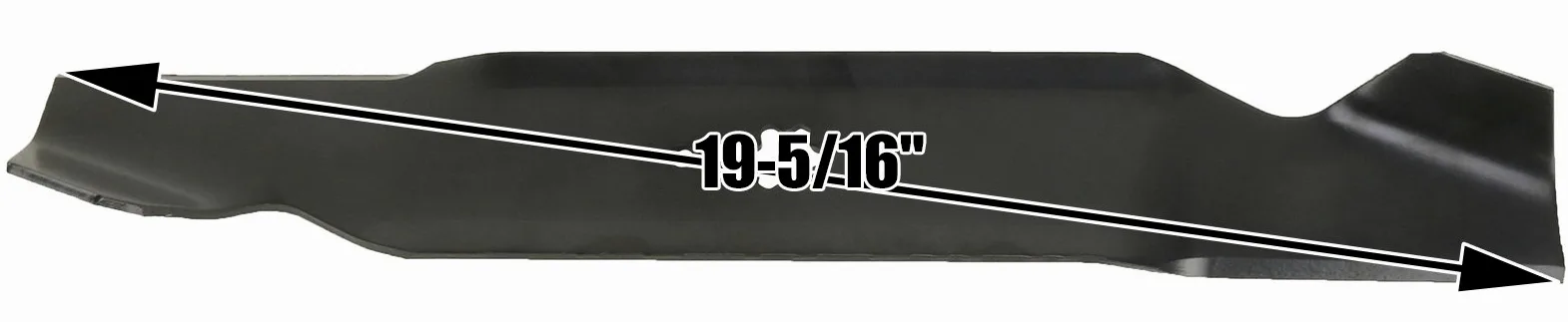 2 Pack – Estados Unidos cortacésped cuchillas para MTD 742 – 0610, 942 – 0610, Bolens 942 – 0610, Troy-Bilt 742 – 0610, Massey Ferguson