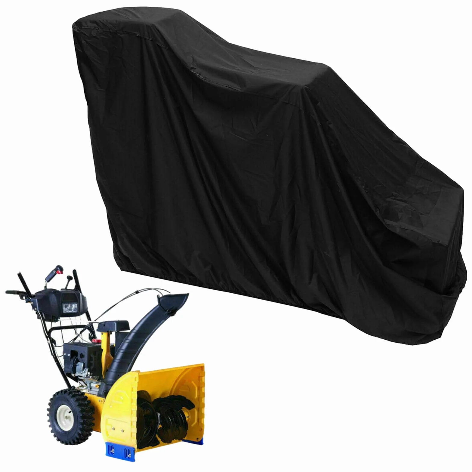 Fundas Para Quitanieves Impermeables Exterior - 210D Tela Cubierta Exterior Para Soplador De Nieve - Protección UV y Almacenamiento Impermeable para Garaje Cobertizo Jardín Invierno - Primavera Invier