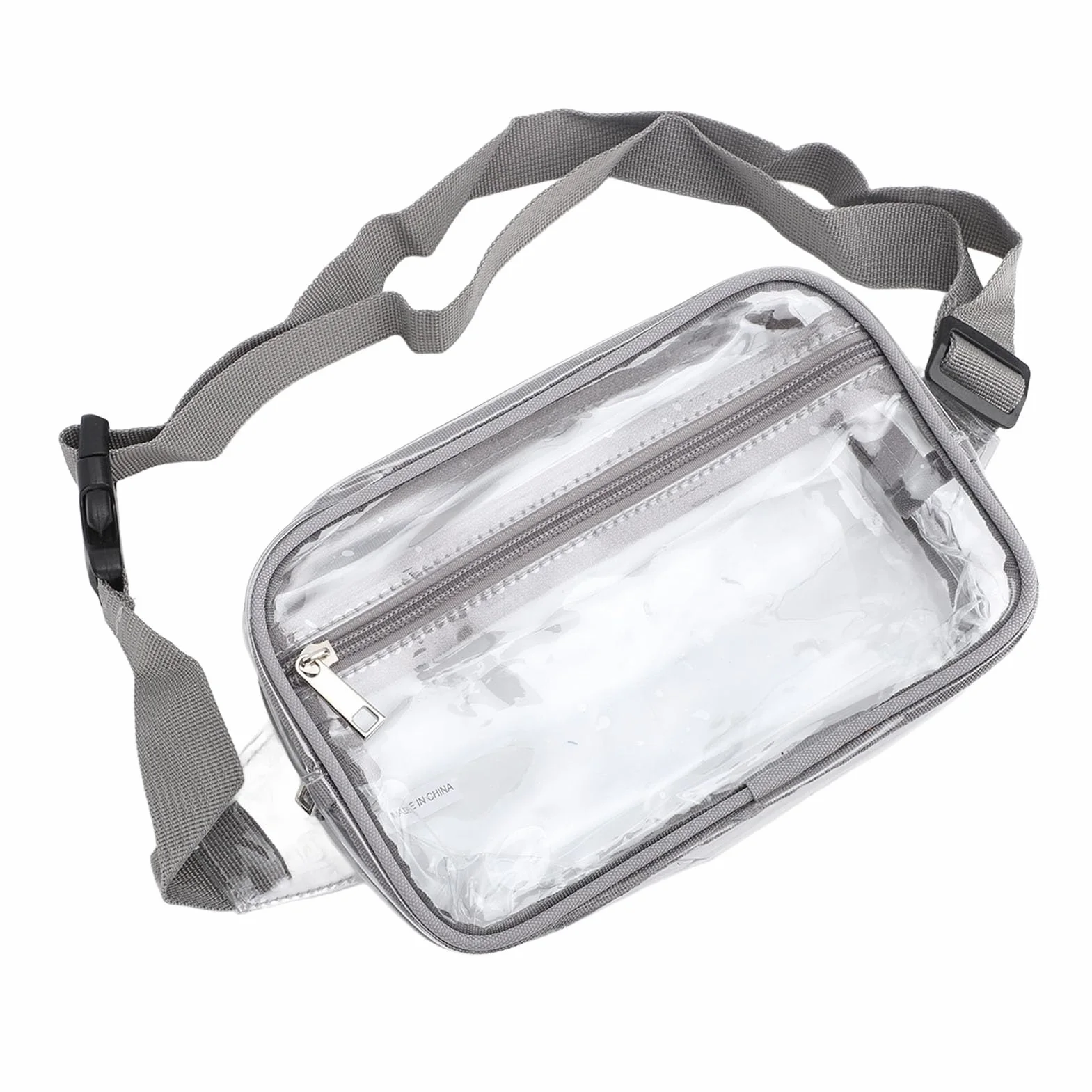 Bandolera Transparente PVC Impermeable Riñonera para Viajes Deporte