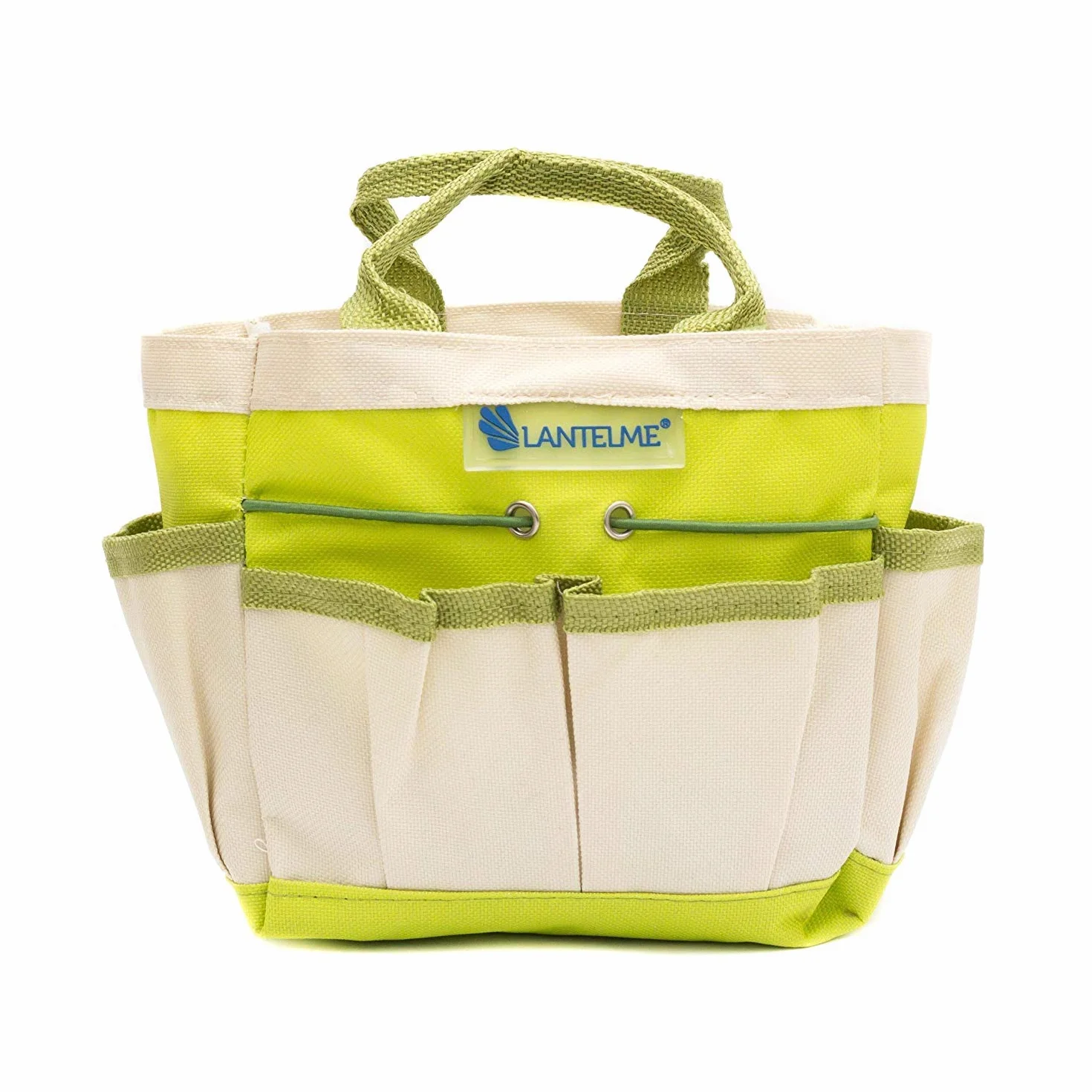 Lantelme 5124 - Juego de Herramientas de jardín de 7 Piezas con Bolsa, Tijeras de jardín, Guantes y Pala