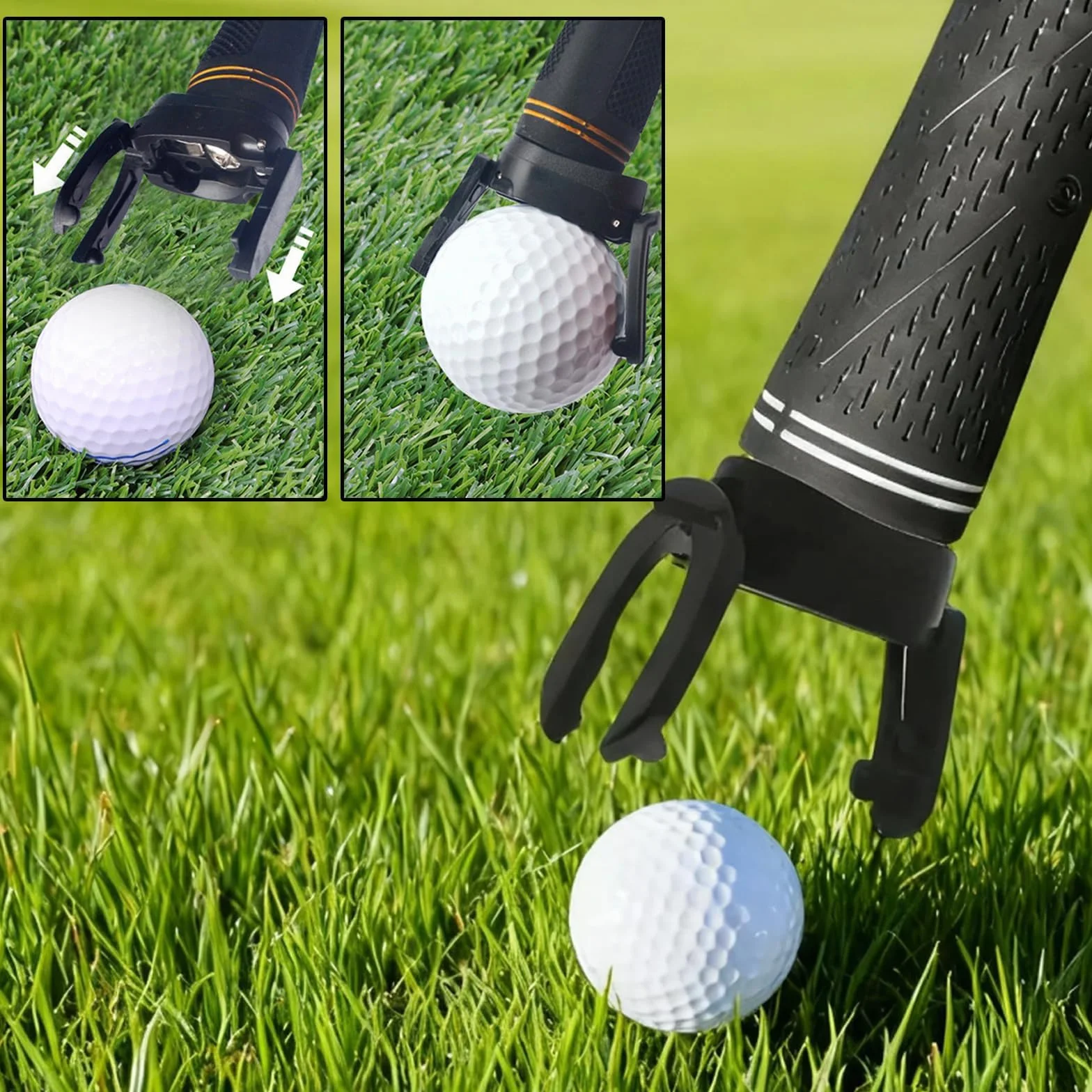 YNR Pinza per Raccogliere Palline da Golf Retriever Raccoglitore Professionale Golf Ball