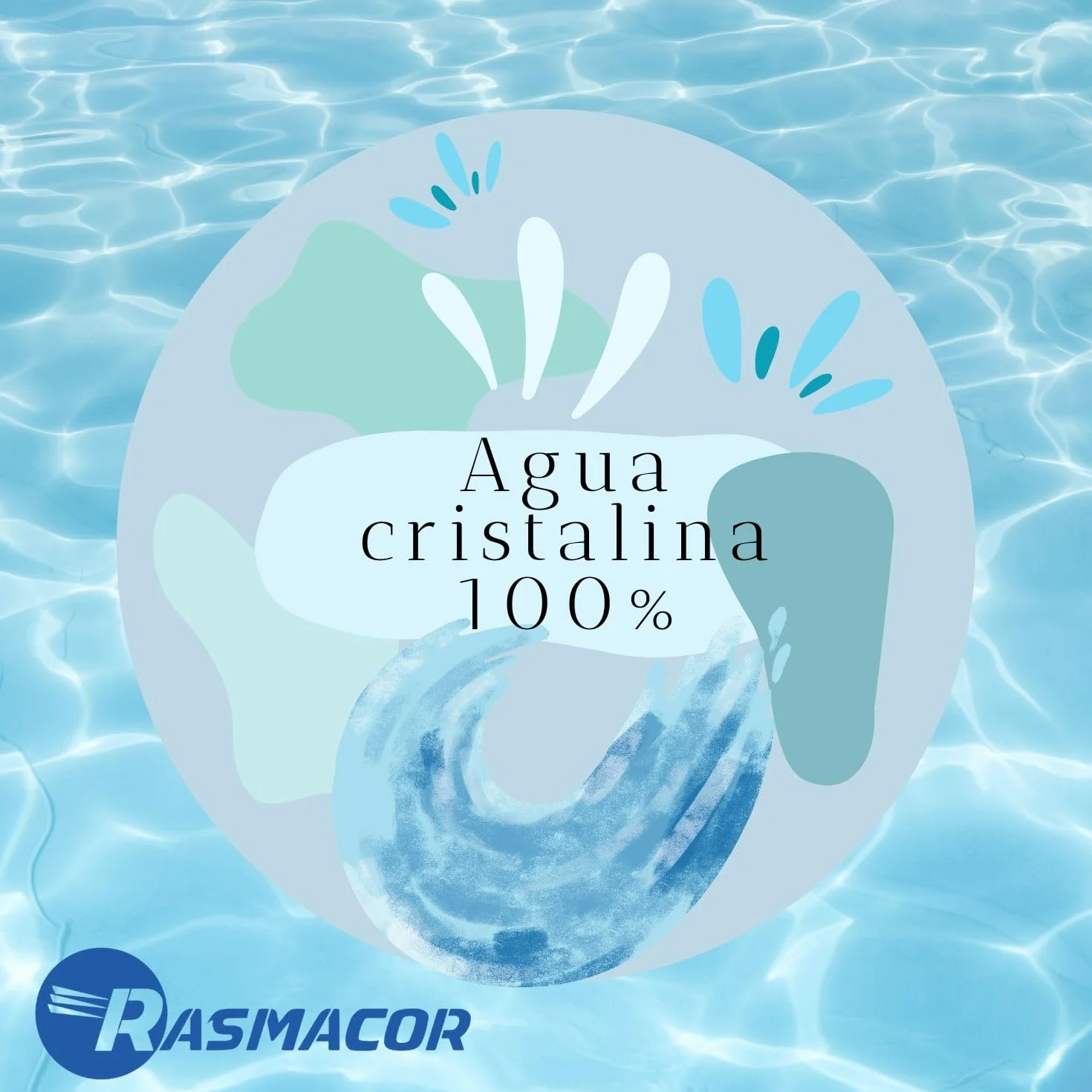 RASMACOR Pack 3 Unidades Floculante Gel monodosis | Gel para Piscina | Limpiador y clarificador de Agua para Piscinas | Transparencia Total del Agua | Distribuido