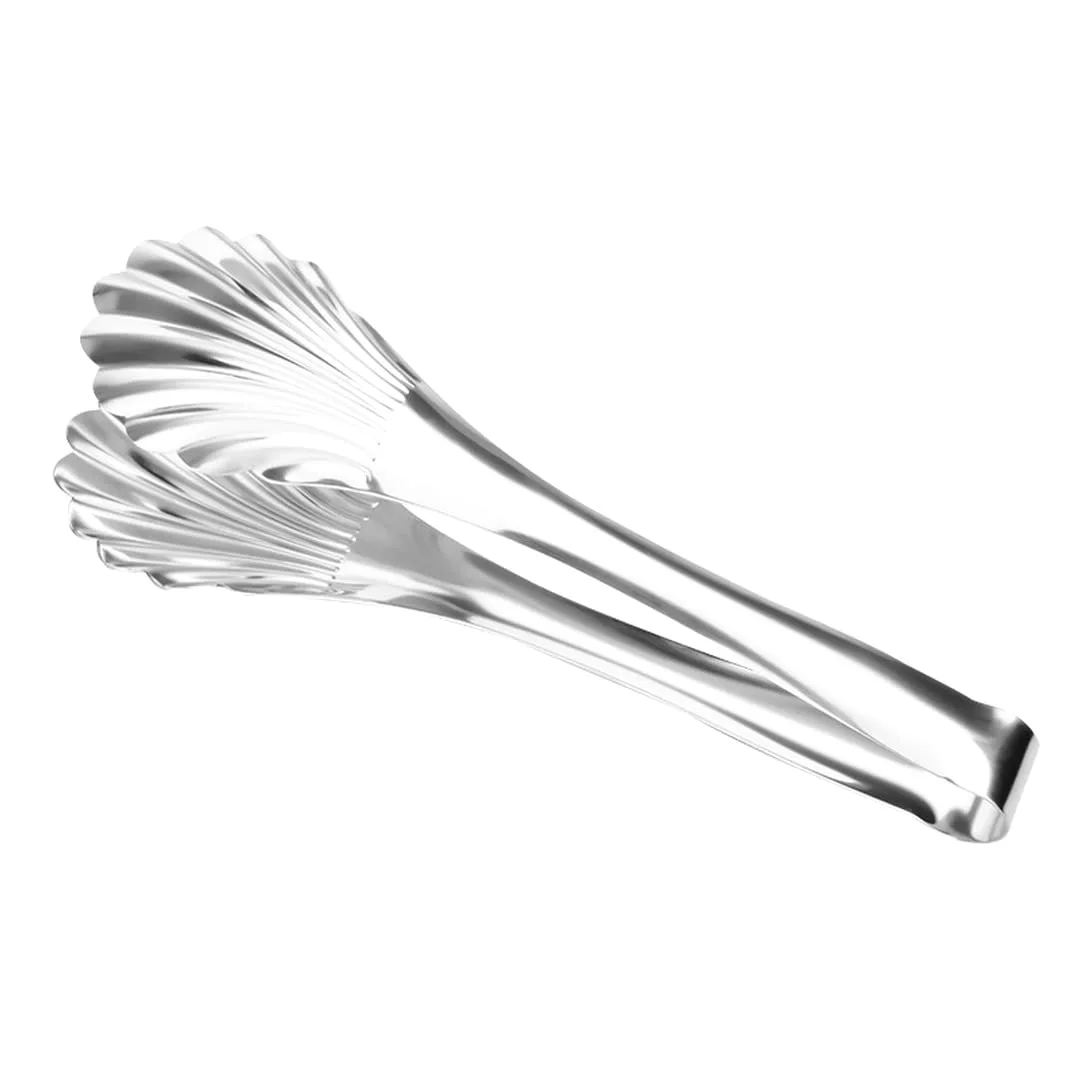 ACiyD Pinzas para Barbacoa de Acero Inoxidable, Clip para Pan horneado con Concha, Pinzas para Barbacoa doméstica, Pinzas para bistec, Pinzas para cocinar. Utensilios de Cocina (Negro)