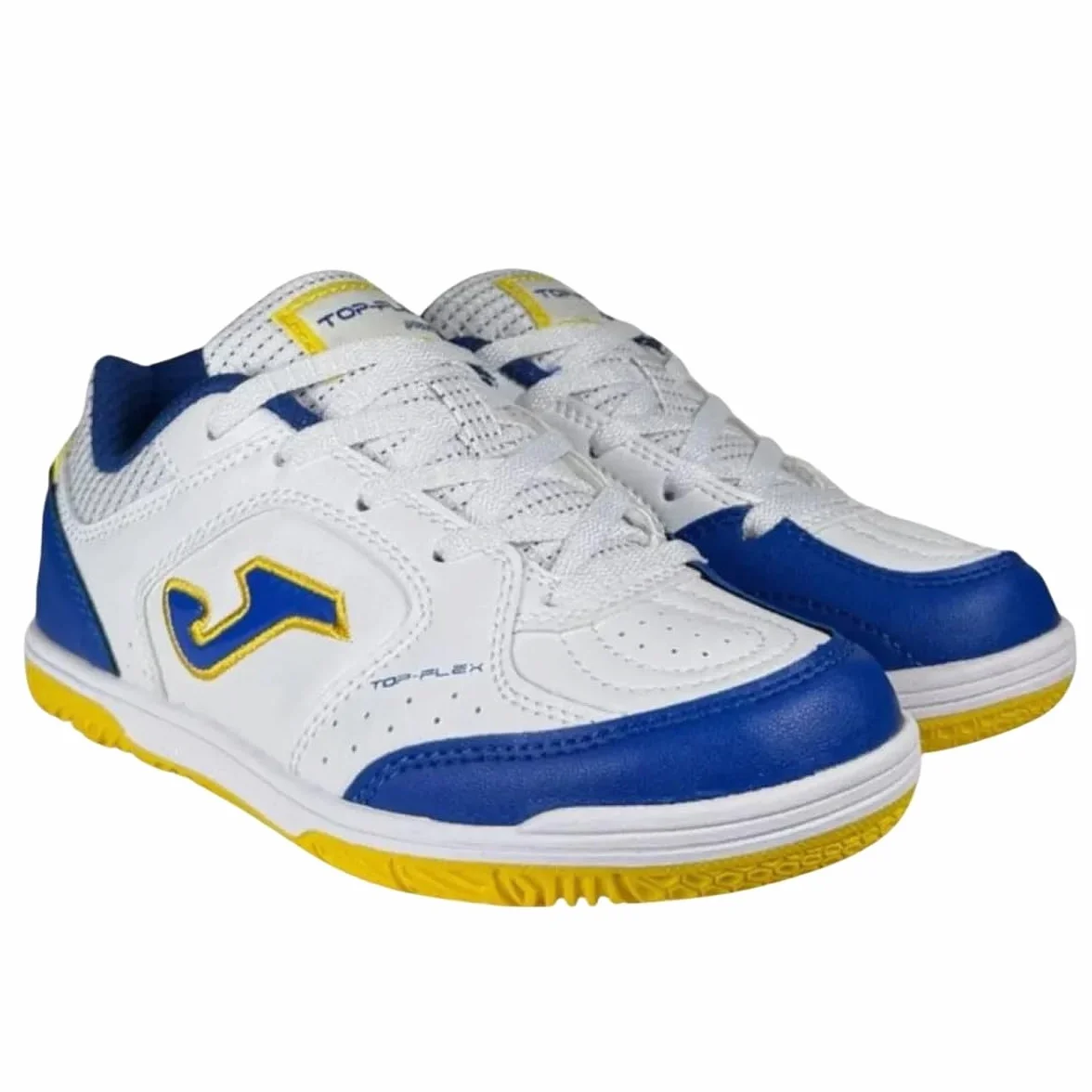 Joma Top Flex JR 2602 Zapatillas Niños Indoor Blanco