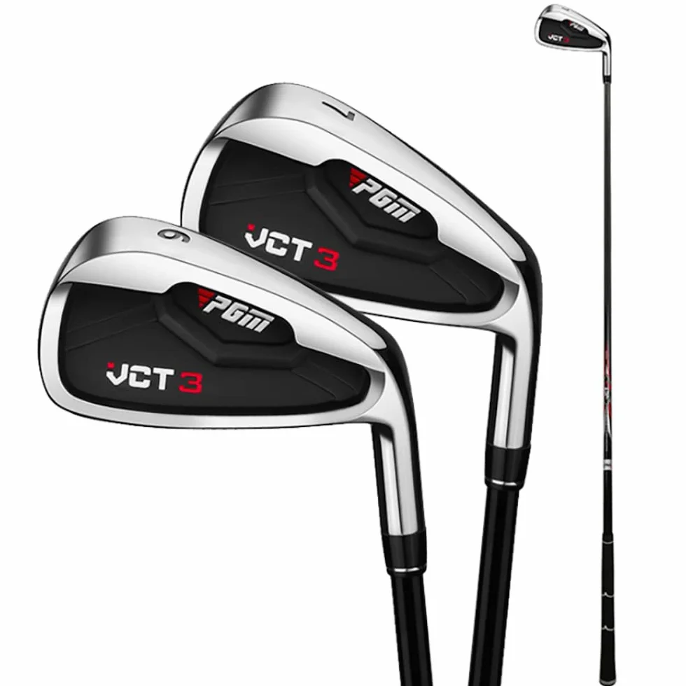 Palo de Golf Hierro #5-#9 PW SW Varilla Carbono/Acero - Hierros Golf Profesionales Diestros