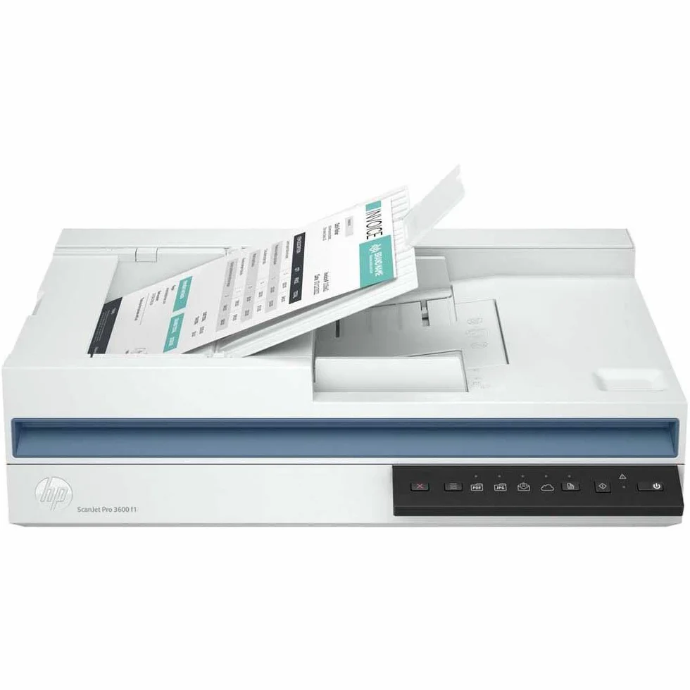 HP Scanjet Pro 3600 F1 20G06A Escáner de Superficie Plana ADF Doble Cara 3000 páginas/día 1200 dpi USB Blanco