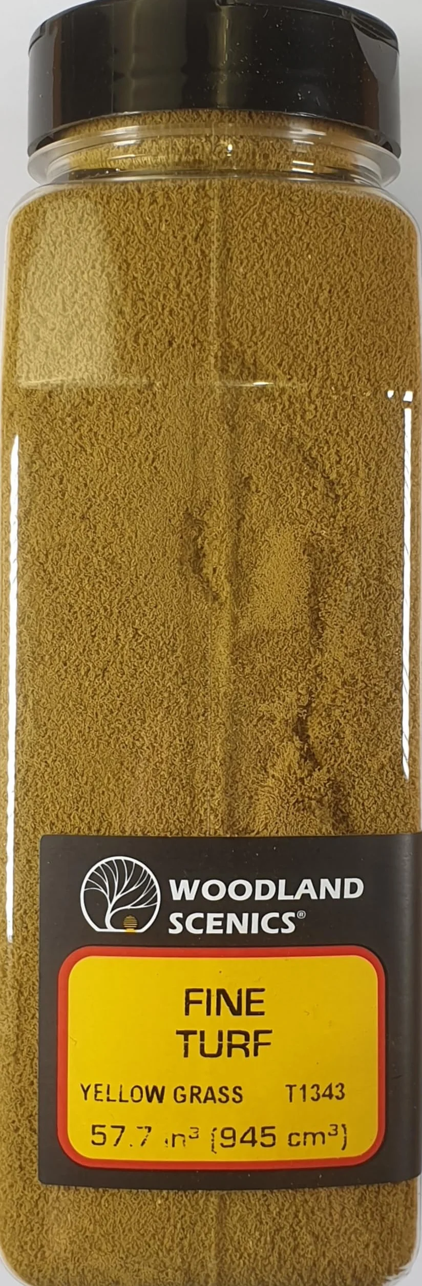Woodland Scenics T1343 Material ecológico Material de follaje Pasto Amarillo césped Fino Pasto Amarillo