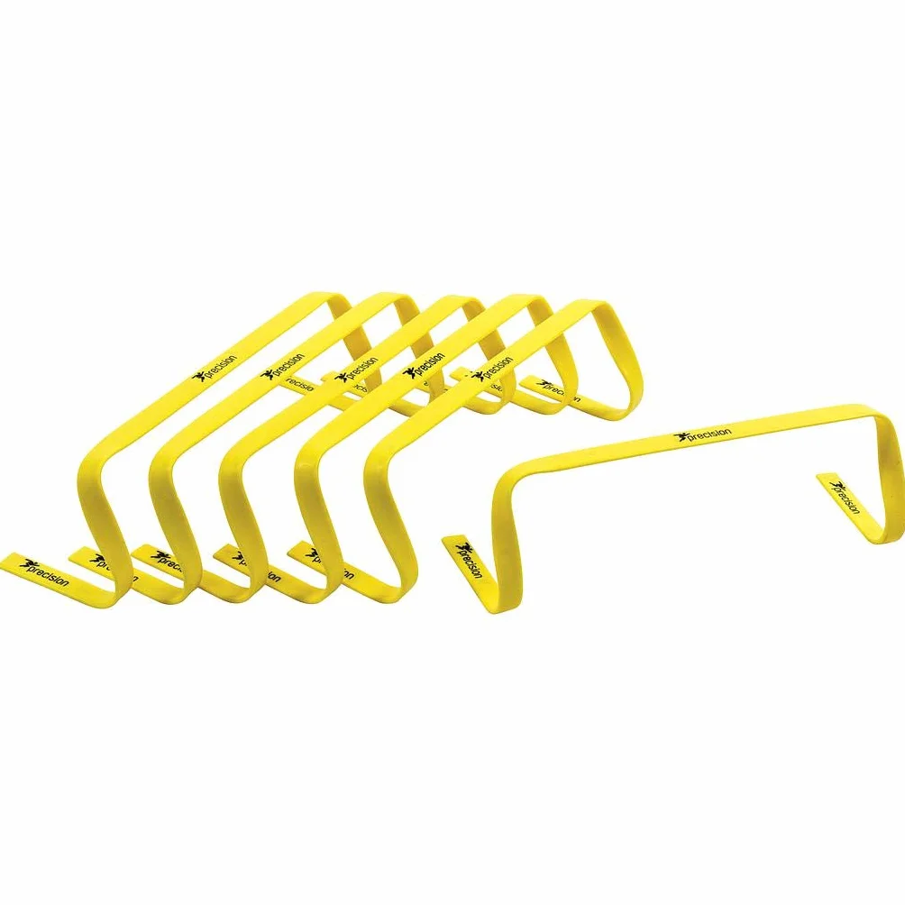 Precision Flat Hurdles Set of 6 Training Hurdles