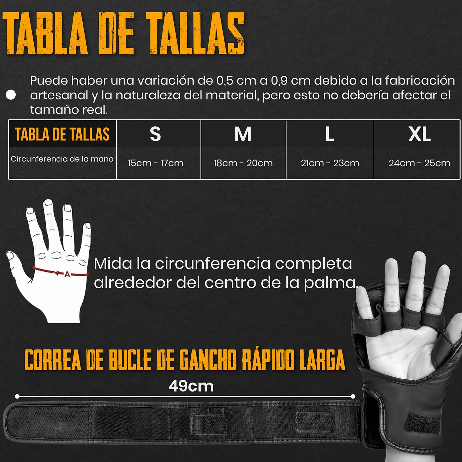 EVO Fitness Guantes MMA Cuero Sparring Karate Grappling Muay Thai Entrenamiento Artes Marciales Lucha Boxeo