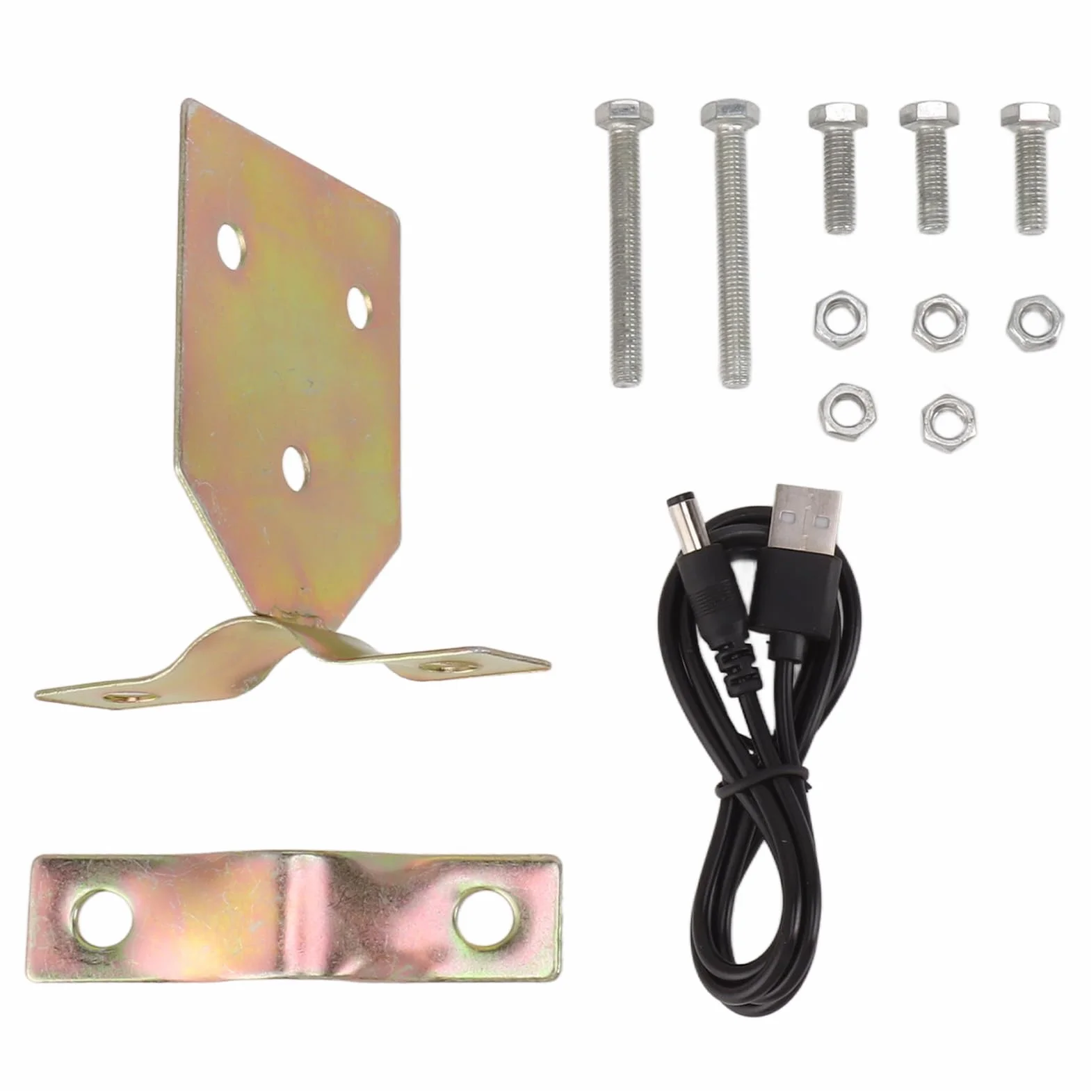 Medidor de Velocidad del Viento, Anemómetro de Grúa Torre de 3 Aspas de Ventilador, Dispositivo de Alarma de Velocidad del Viento USB de 5 V de Alta Precisión con Función de