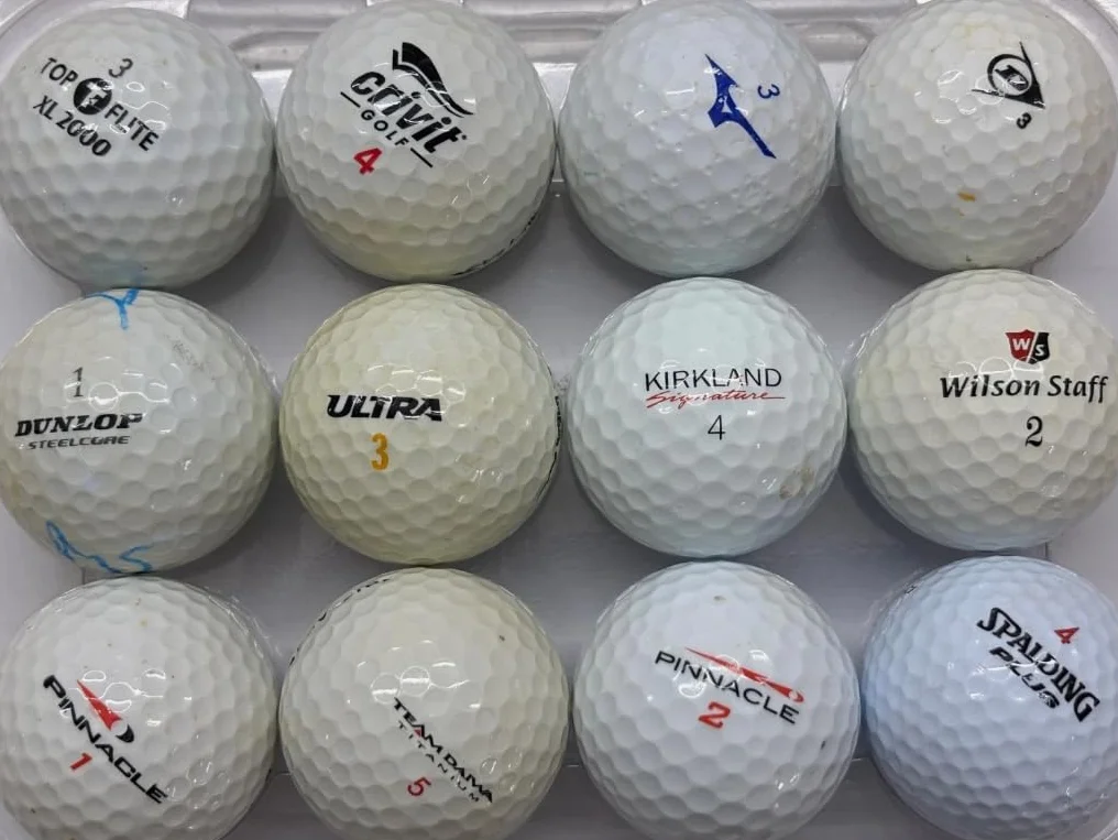 Pelotas de golf grado 2 - Bolas de lago usadas 100 unidades